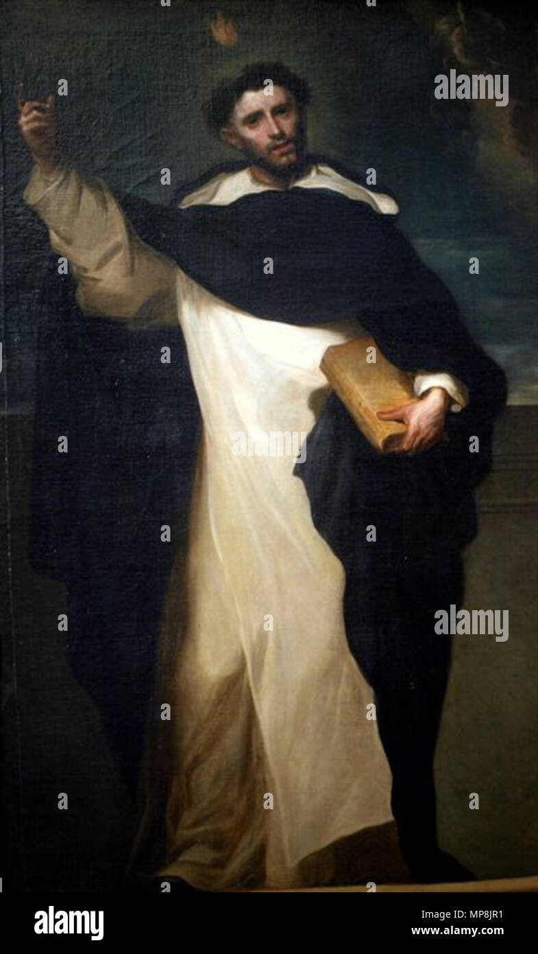 . Saint Vincent Ferrer . 17e siècle. 747 Juan Carreno de Miranda 010 Banque D'Images