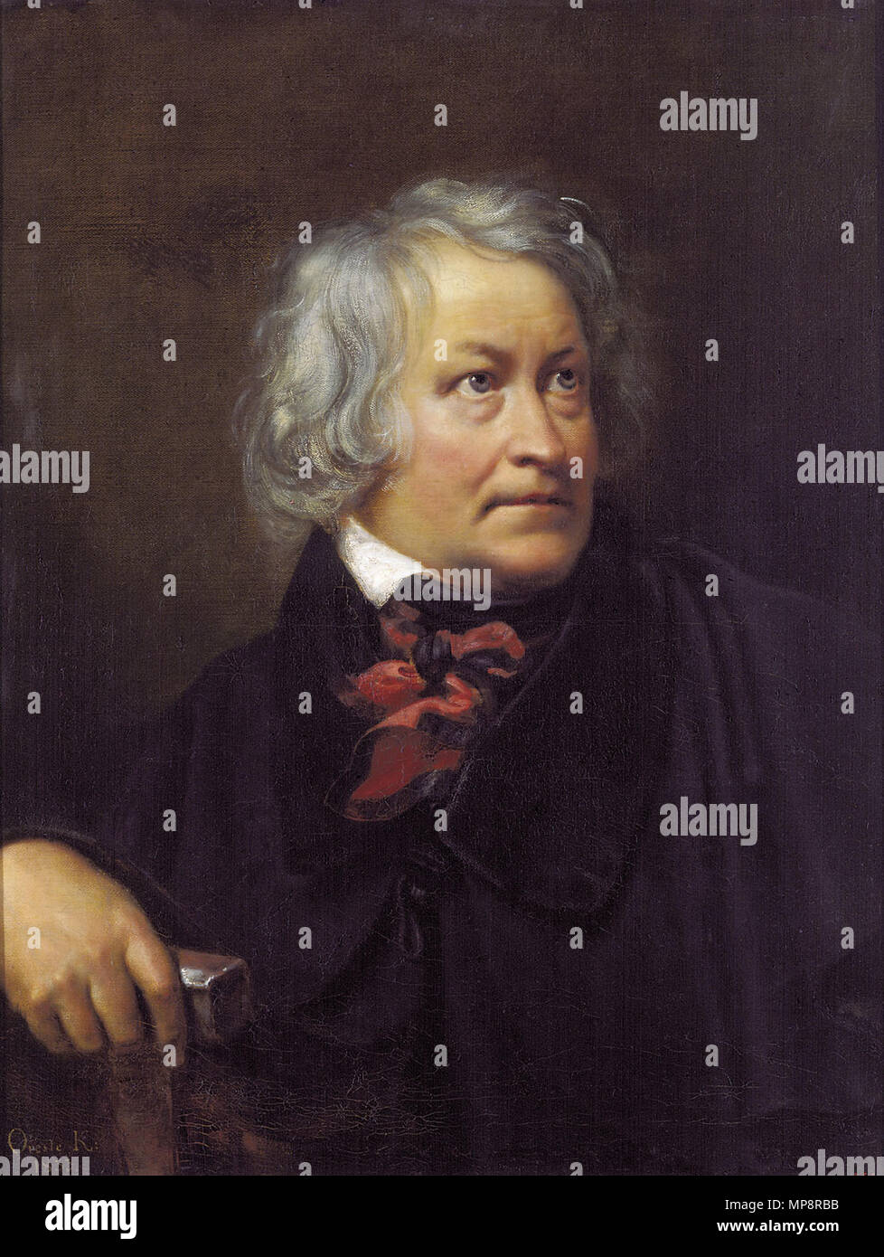 Portrait de Bertel Thorvaldsen 1831. 766 Repin Torvaldsen Banque D'Images