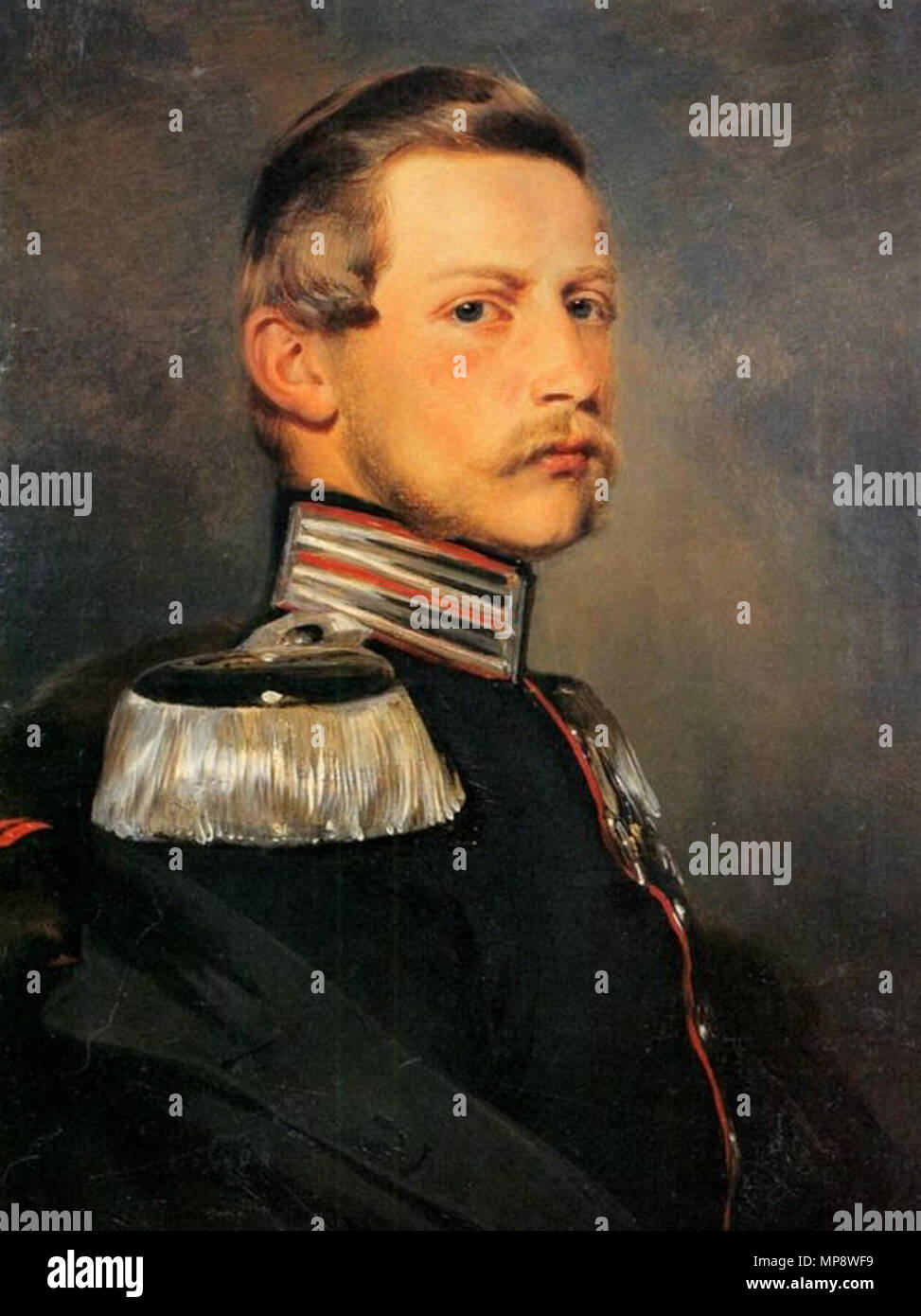 . Friedrich Wilhelm, Prince héritier de Prusse, plus tard, Friedrich III, empereur d'Allemagne . 1857. 776 Kronprinz Friedrich Wilhelm - Winterhalter Banque D'Images