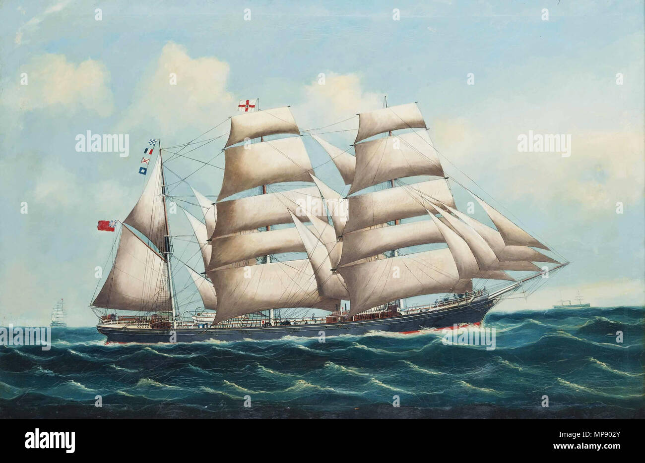 789 Lai Fong de Calcutta (attrib.) - La "Falstaff" au milieu d'autres à l'étranger expédition Banque D'Images