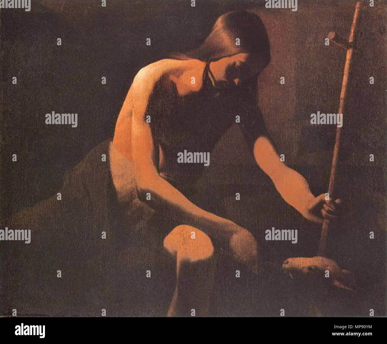 . Anglais : Saint Jean-Baptiste dans le désert . vers 1651. Georges de La Tour (1593-1652) Noms alternatifs Georges de Latour Georges du Mesnil Latour Georges Dumesnil Latour Description peintre français Date de naissance/décès 13 Mars 1593 30 janvier 1652 Lieu de naissance/décès de Vic-sur-Seille Lunéville Lorraine, lieu de travail Paris contrôle d'autorité : Q203371 : VIAF 59091120 ISNI : 0000 0000 8137 6640 ULAN : 500012114 RCAC : n50043390 WGA : LA TOUR, Georges de WorldCat 793 LaTour-Sebastien-Vic Banque D'Images . Anglais : Saint Jean-Baptiste dans le désert . vers 1651. Georges de La Tour (1593-1652) Noms alternatifs Georges de Latour Georges du Mesnil Latour Georges Dumesnil Latour Description peintre français Date de naissance/décès 13 Mars 1593 30 janvier 1652 Lieu de naissance/décès de Vic-sur-Seille Lunéville Lorraine, lieu de travail Paris contrôle d'autorité : Q203371 : VIAF 59091120 ISNI : 0000 0000 8137 6640 ULAN : 500012114 RCAC : n50043390 WGA : LA TOUR, Georges de WorldCat 793 LaTour-Sebastien-Vic Banque D'Images