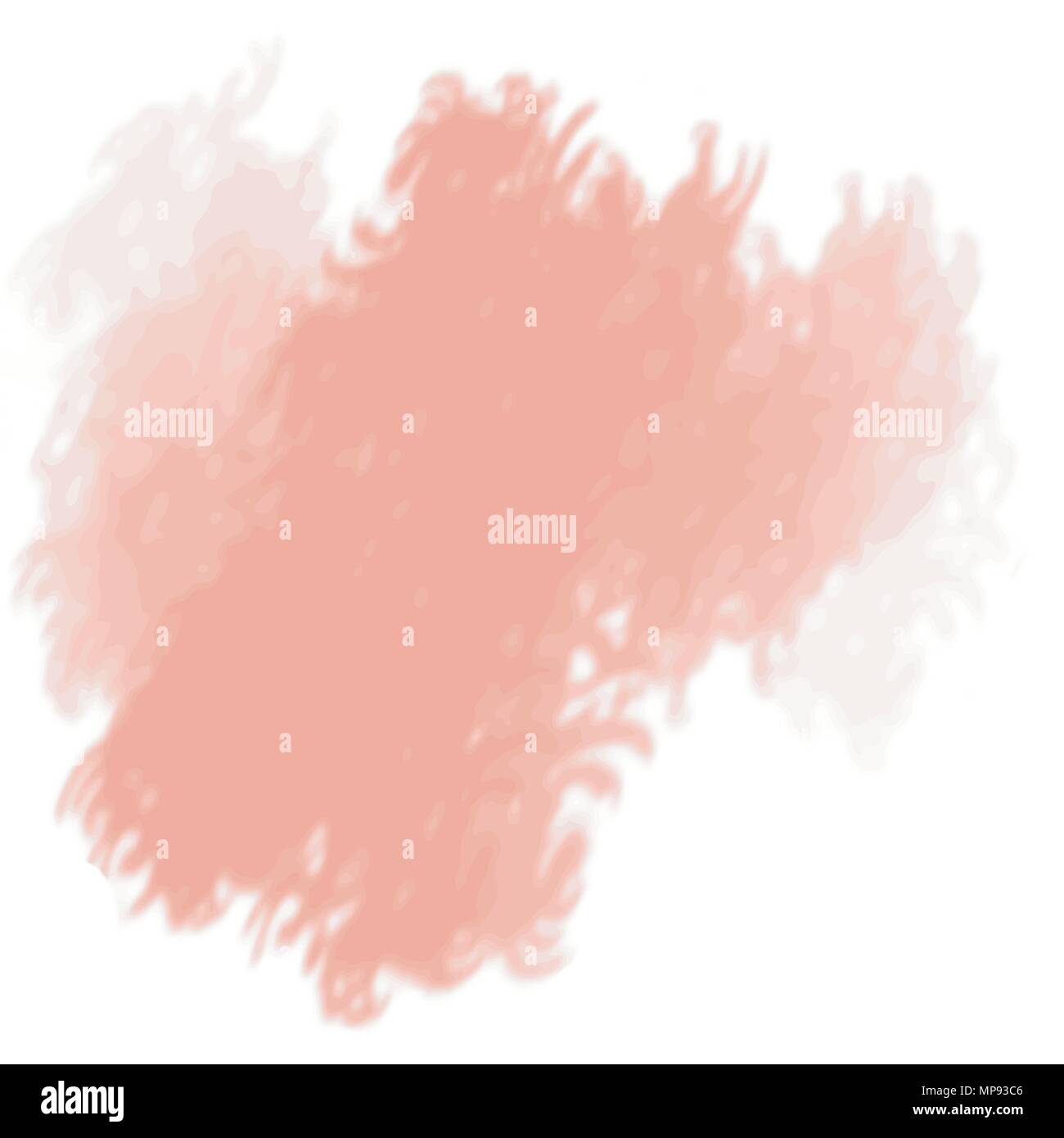 Tache d'aquarelle rose saumon motif splash, vector illustration Illustration de Vecteur