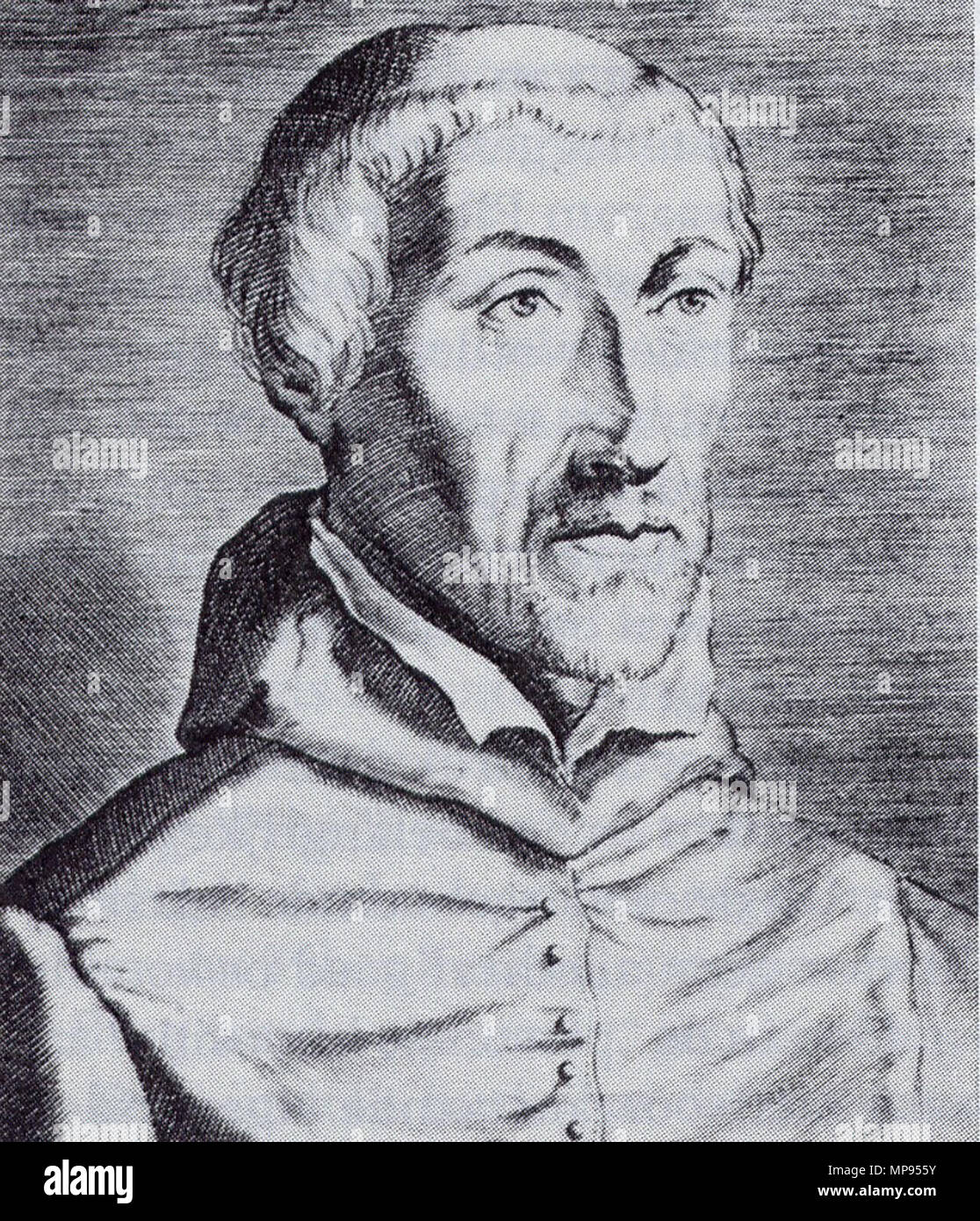 . Nederlands : Oude prent en bezit van Fries Museum. Cette prent van Lindanus est van een 'Onbekende Meester' als en 1588 Datum. 1588. L'original a été uploader à Bornestera 811 Wikipedia néerlandais Lindanus prent fries museum Banque D'Images