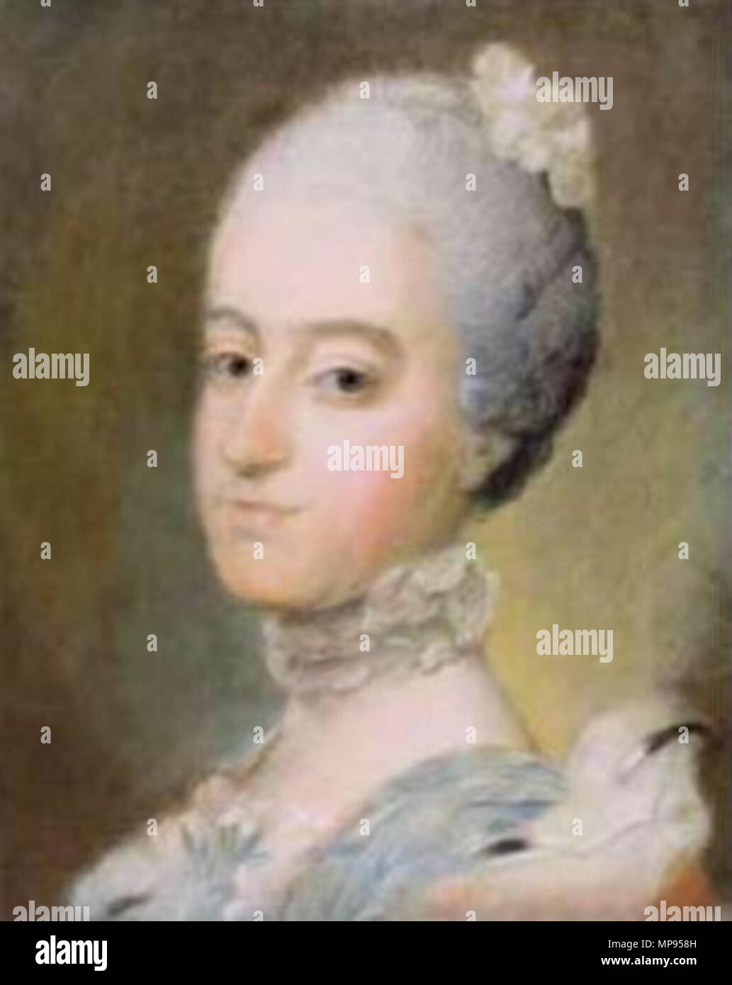 . Polski : Teresa z Kinskych Poniatowska . 1764. 812 Lion - Teresa Poniatowska Banque D'Images