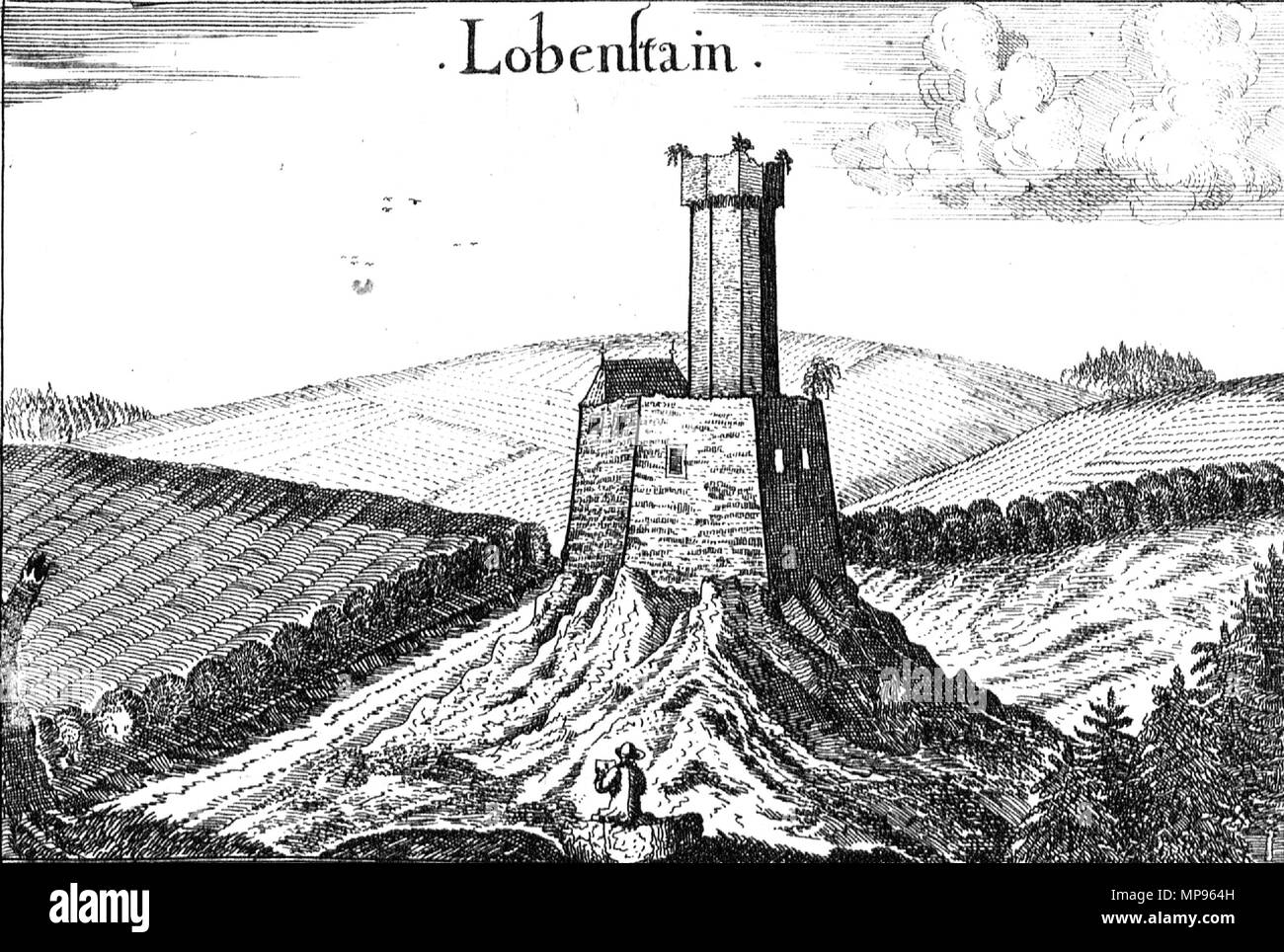 . Anglais : Château Lobenstein en Haute-Autriche, dessiné par G. M. Vischer 1674. Deutsch : Burg Lobenstein à Oberösterreich auf einem Stich von G. M. Vischer 1674. Ce support présente le monument protégé avec le numéro 20868 en Autriche. (Communes, de) . 1674. Georg Matthäus Vischer (1628-1696) Noms alternatifs Georg Mathias Vischer cartographe et graveur autrichien Description Date de naissance/décès 22 Avril 1628 13 décembre 1696 Lieu de naissance/décès Wenns (Tirol, Tyrol du Sud) Linz contrôle d'autorité : Q86223 : 2771891 VIAF ISNI : 0000 0000 6659 9395 ULAN : 500091493 35852058 NLA : GN Banque D'Images