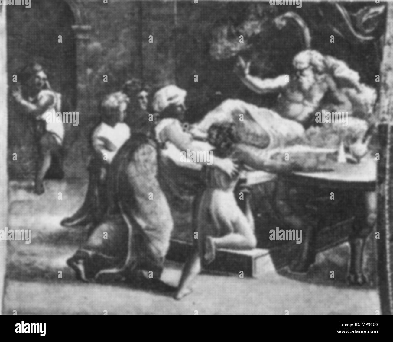 . RAFFAELLO Sanzio Décoration de la Loggia Fresco Palazzi Pontifici, Cité du Vatican 1518 . entre et 1519. voir fichier ou catégorie 817 Loggia di Raffaello, 05, 03 Banque D'Images