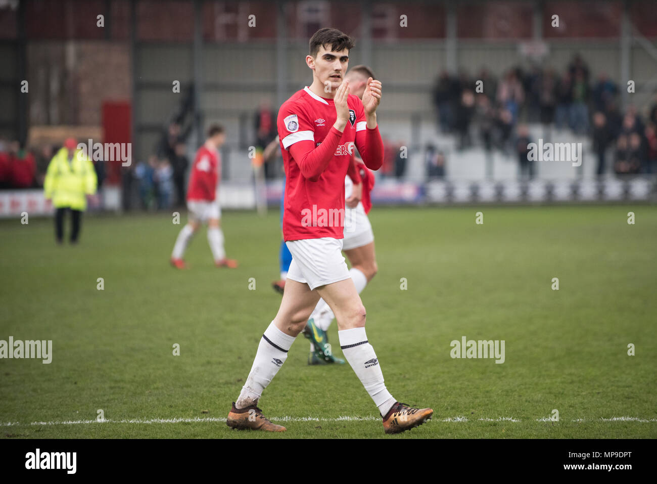 Tom Walker. Salford City FC. Banque D'Images