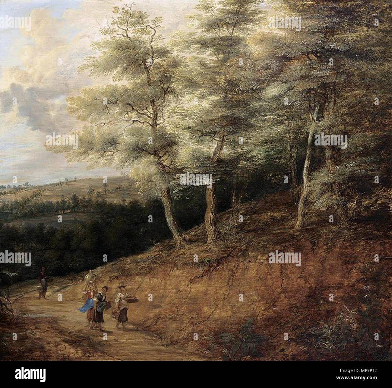 Anglais : Paysage 1648. 830 Lucas van Uden - Paysage - WGA23252 Banque D'Images