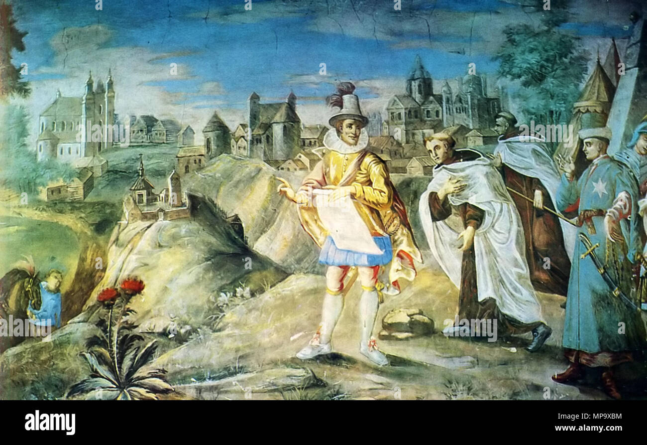 845 Mahiloŭ. Магілёў (1765) Banque D'Images