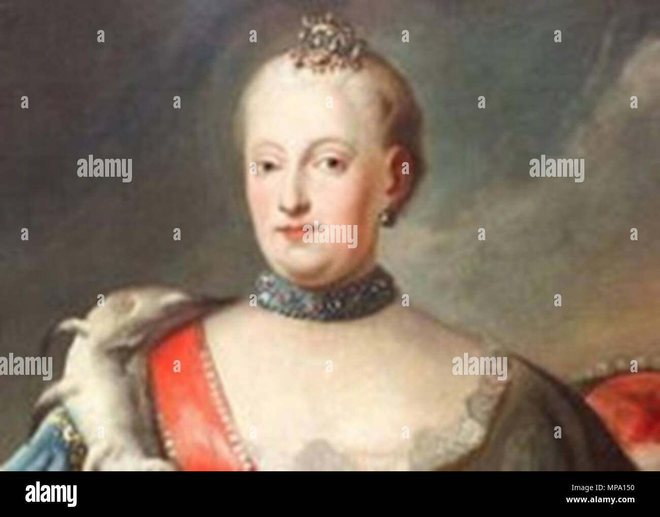 856 Maria Anna Sophia de Saxe, Stadtmuseum Zweibrücken Banque D'Images