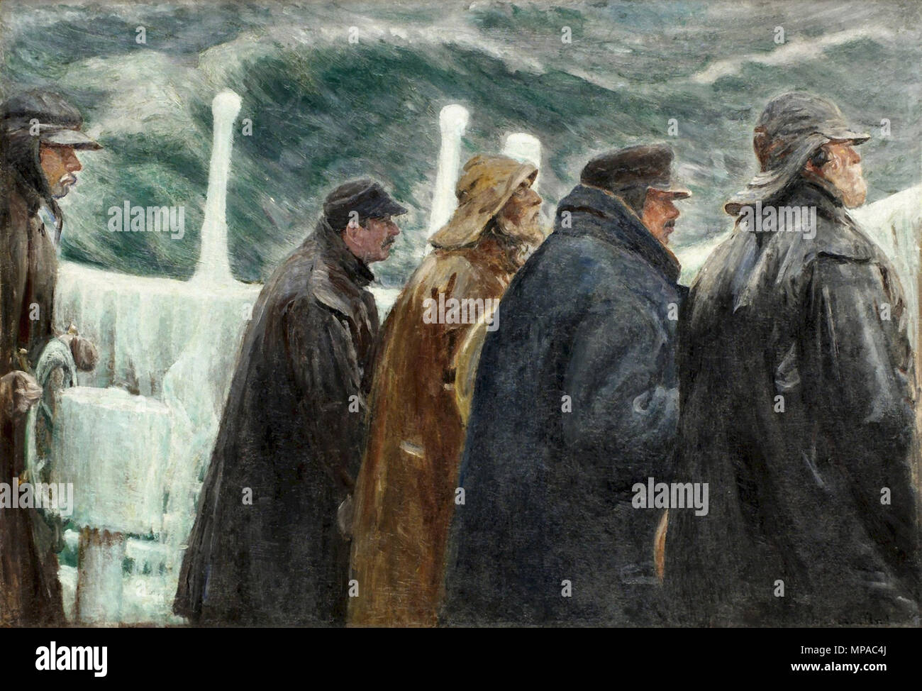 Peinture de michael ancher Banque de photographies et d’images à haute