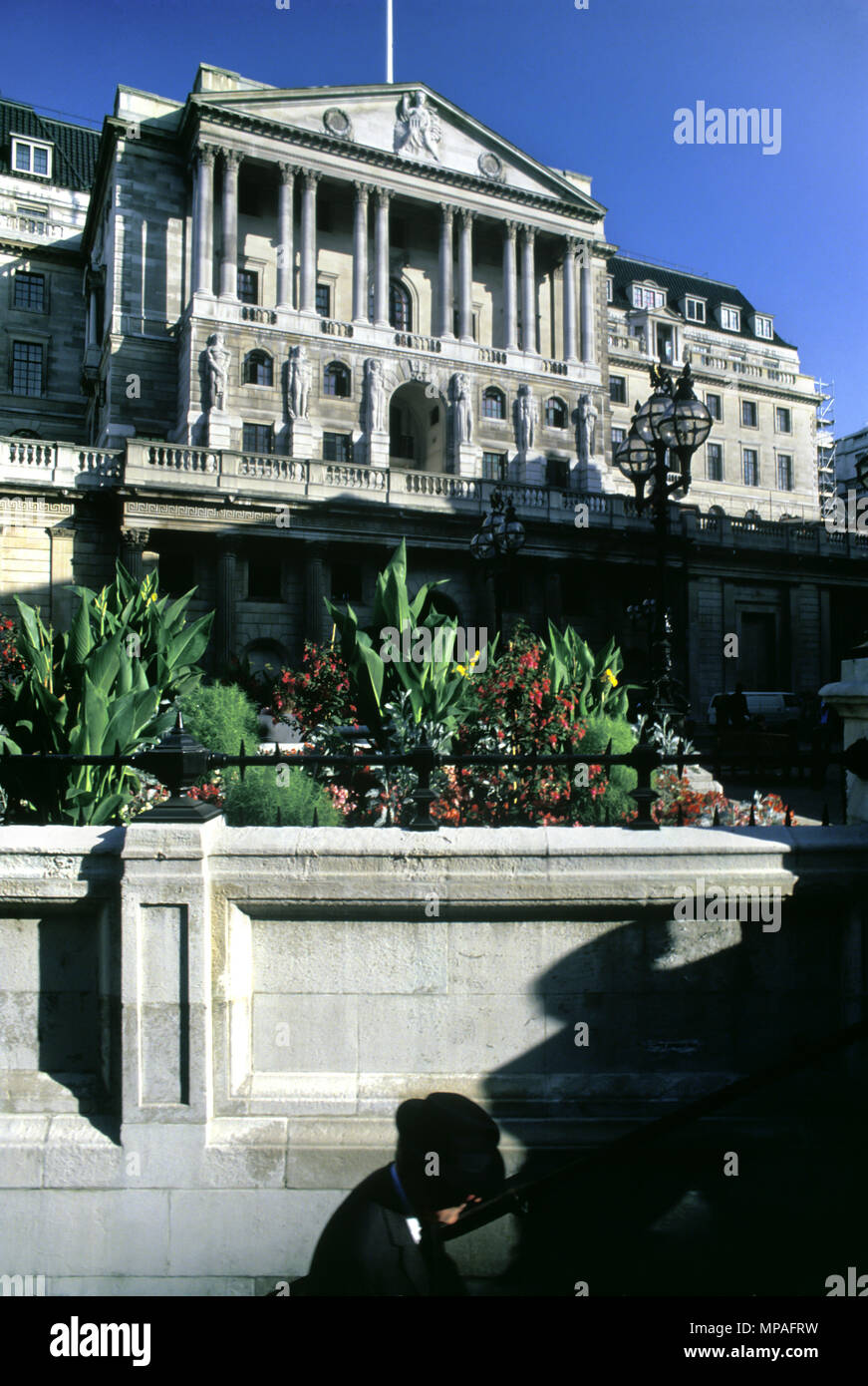 Historique 1988 CRÉATION DE LA BANQUE D'ANGLETERRE THREADNEEDLE STREET VILLE DE LONDON ENGLAND UK Banque D'Images