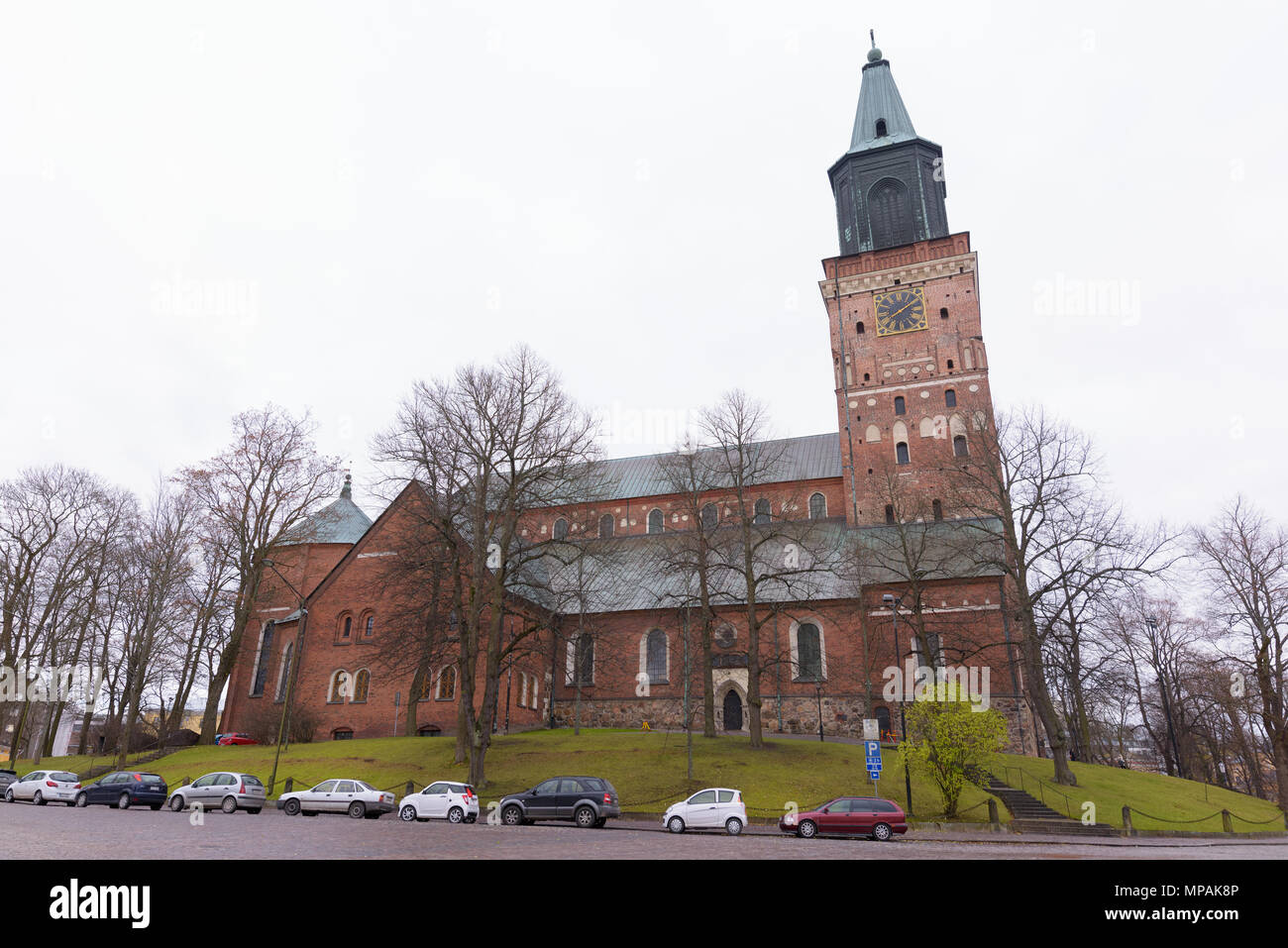 Cathédrale de Turku en Finlande Banque D'Images