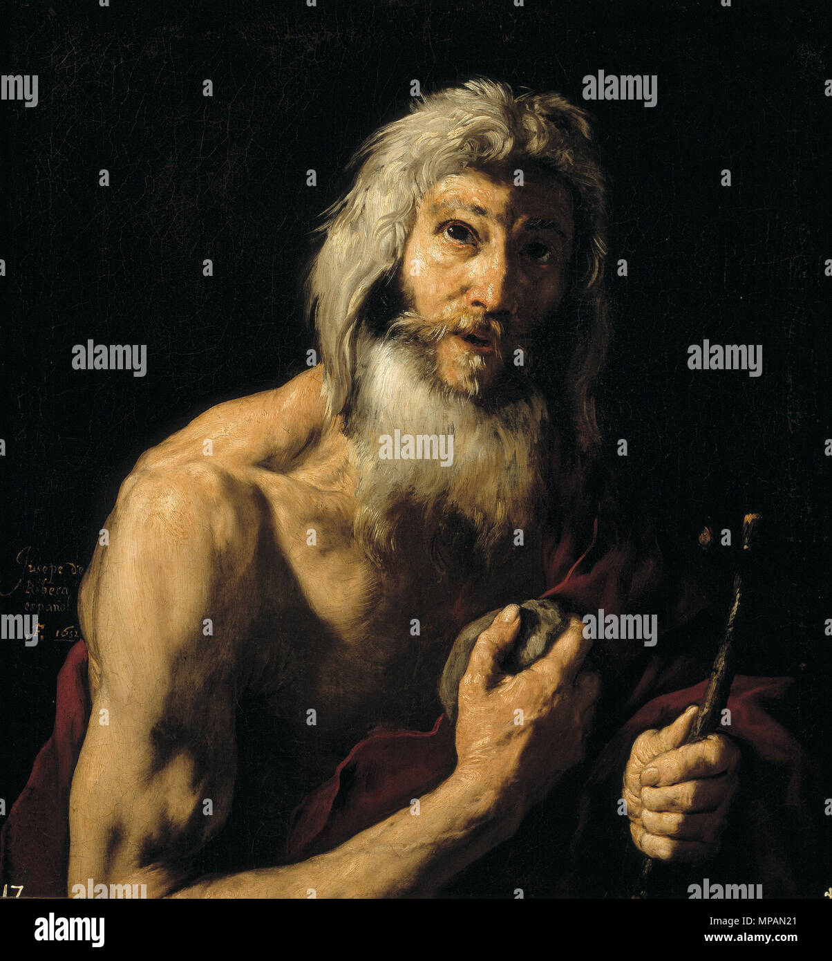 745 José de Ribera 011 Banque D'Images