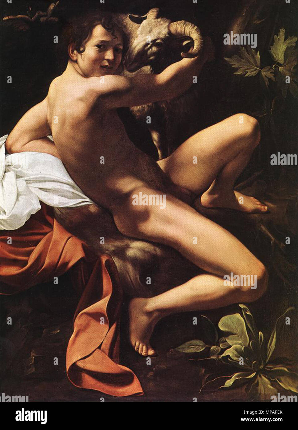 Deutsch : Hl. Johannes der Täufer. Anglais : Saint Jean le Baptiste (jeunesse en RAM). Français : Le jeune saint Jean-Baptiste au bélier. Italiano : San Giovanni Battista. . Anglais : une représentation de Jean le Baptiste, le cousin de Jésus dont l'appel était de préparer la voie à la venue du Messie. La peinture est également connu sous le nom de jeunesse en Ram, et il y a une autre version dans les musées du Capitole à Rome. . Vers 1602.. 889 Michelangelo Merisi da Caravaggio, Saint Jean le Baptiste (jeunesse en Ram) (ch. 1602, WGA04112) Banque D'Images Deutsch : Hl. Johannes der Täufer. Anglais : Saint Jean le Baptiste (jeunesse en RAM). Français : Le jeune saint Jean-Baptiste au bélier. Italiano : San Giovanni Battista. . Anglais : une représentation de Jean le Baptiste, le cousin de Jésus dont l'appel était de préparer la voie à la venue du Messie. La peinture est également connu sous le nom de jeunesse en Ram, et il y a une autre version dans les musées du Capitole à Rome. . Vers 1602.. 889 Michelangelo Merisi da Caravaggio, Saint Jean le Baptiste (jeunesse en Ram) (ch. 1602, WGA04112) Banque D'Images