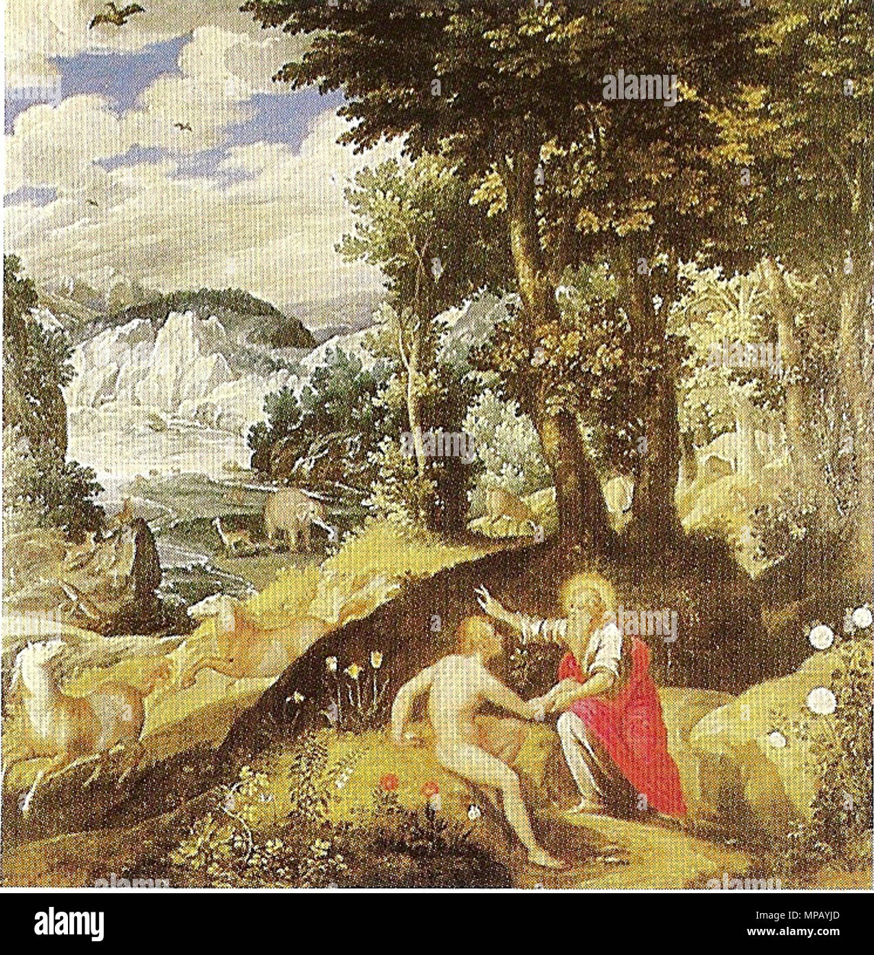 Entretemps, die von Adam . 701 Jan Fils Banque D'Images