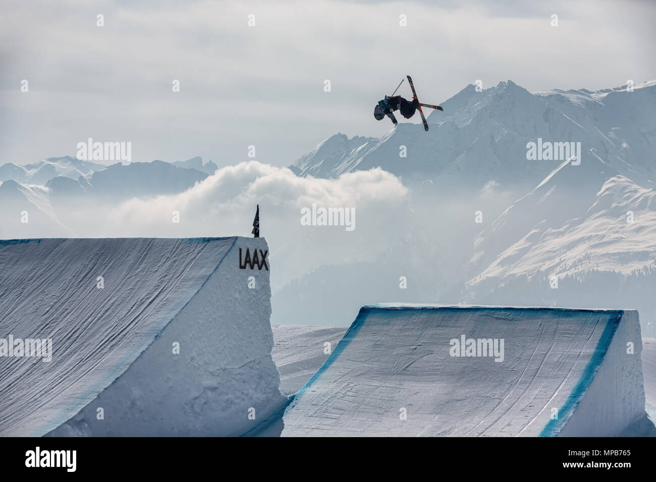 Laax ski Banque de photographies et d'images à haute résolution - Alamy
