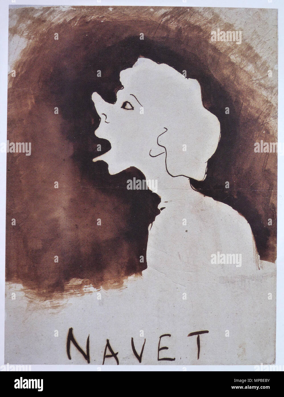 English Navet dessin   l encre de chine et lavis sur papier