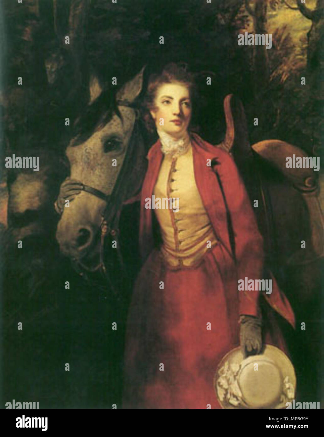 . Anglais : Dame Charles Spencer (1743-1812) . 18e siècle. 1059 Joshua Reynolds--sir--lady-CHARLES-spencer-792789 Banque D'Images