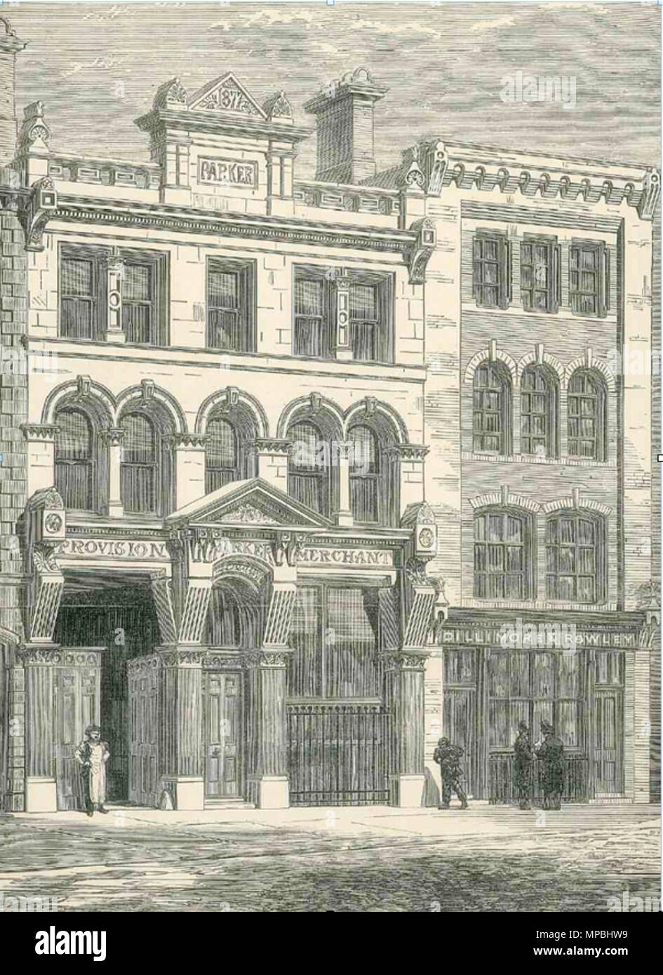 934 amendements 42 et 44-46 St John Street. Clerkenwell, Londres Banque D'Images