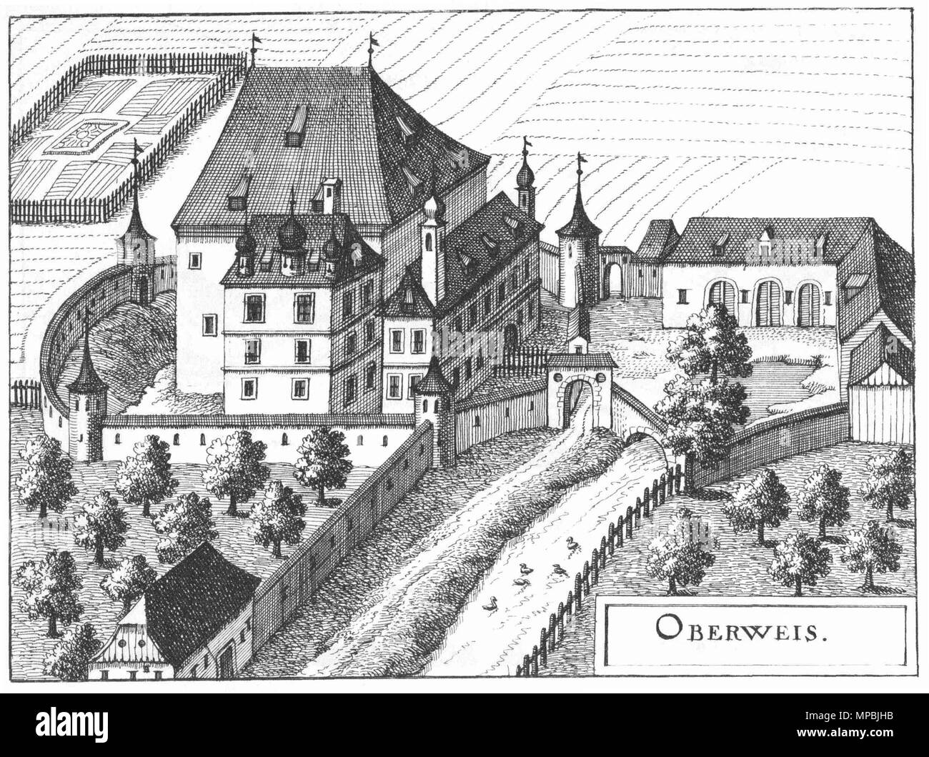 . Deutsch : Haus Oberweis nach einem Stich Georg von Matthäus Vischer von 1674 . 1674. Georg Matthäus Vischer (1628-1696) Noms alternatifs Georg Mathias Vischer cartographe et graveur autrichien Description Date de naissance/décès 22 Avril 1628 13 décembre 1696 Lieu de naissance/décès Wenns (Tirol, Tyrol du Sud) Linz contrôle d'autorité : Q86223 : 2771891 VIAF ISNI : 0000 0000 6659 9395 ULAN : 500091493 35852058 NLA : GND : 118768646938 Oberweis-neu Banque D'Images