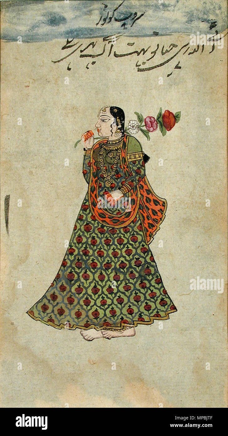 . Anglais : Date de création : ca. Affichage 1750 Dimensions : 7 5/32 in. x 4 1/16 in. (18,2 cm x 10,3 cm) de la ligne de crédit : Edwin Binney 3ème Numéro : 1990.535 Collection :  <a href ='http://www.sdmart.org/art/our-collection/asian-art' rel ='nofollow' >Les San Diego Museum of Art </a > . 29 octobre 2001, 12:22:01. Anglais : thesandiegomuseumofartcollection 1153 Swaroop Kanwar (6124547701) Banque D'Images