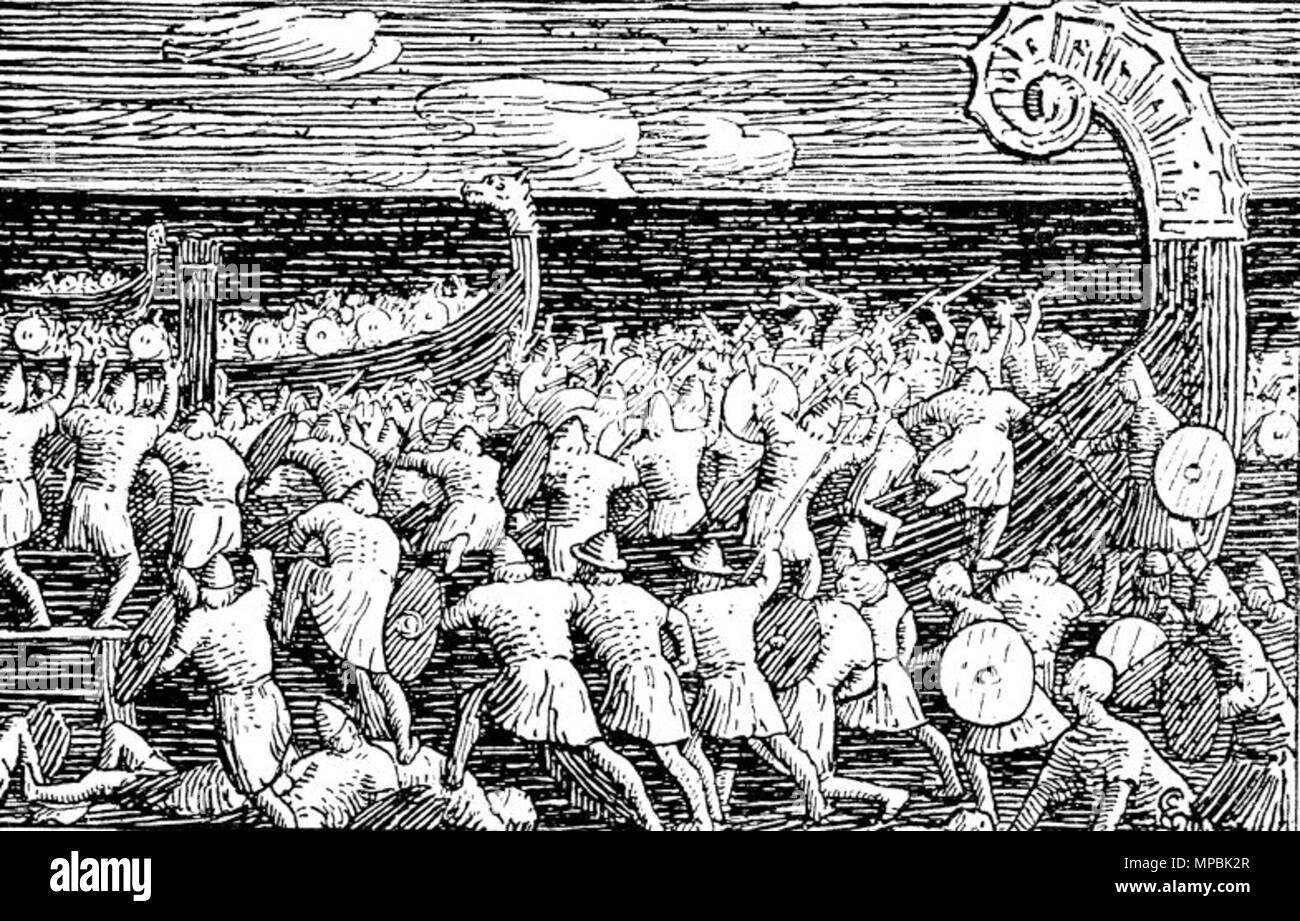 . Halfdan Egedius : l'illustration de l'Olav Trygvasons saga. Édition 1899-Snorre. "Eriks Maend rgaé op paa Ormen Lange." NB : "Eriks menn går på opp. Ormen Lange" nn : "Mennene Eirik går til på opp Ormen Lange." . 1897. Halfdan Egedius (1877-1899) Noms alternatifs Halfdan Egedius Johnsen norvégien Description peintre, dessinateur, graveur, illustrateur et graphiste Date de naissance/Décès 5 Mai 1877 2 février 1899 Lieu de naissance/décès d'Oslo Drammen contrôle d'autorité : Q2666703 : VIAF 76375730 ISNI : 0000 0001 0917 2966 ULAN : 500024706 RCAC : n80038019 GND : 120996480 940 Olav Tryg WorldCat Banque D'Images