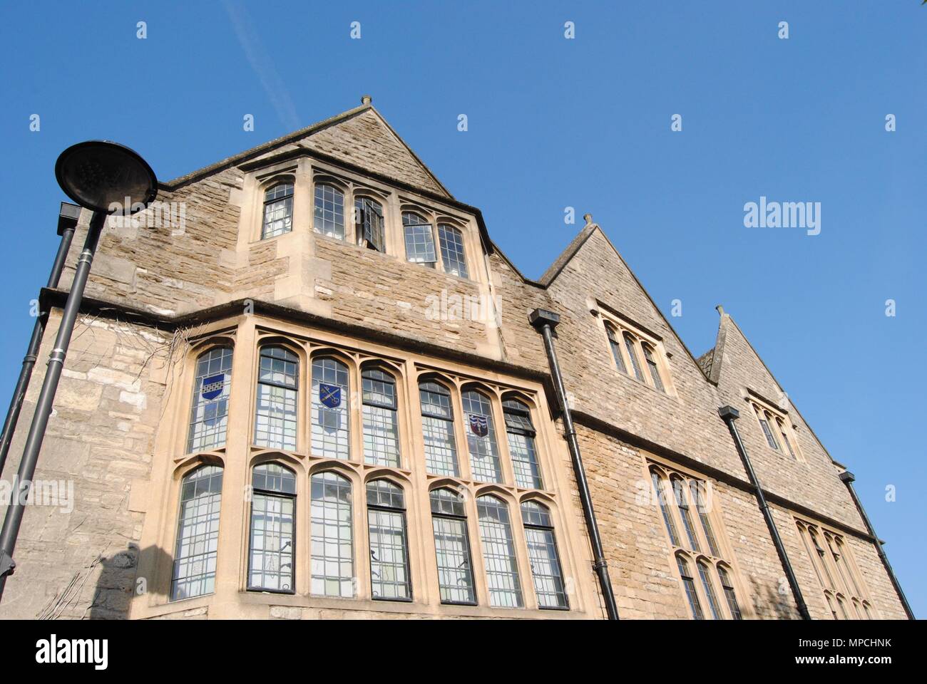 Vues classique de bâtiments à Bath, Angleterre Banque D'Images