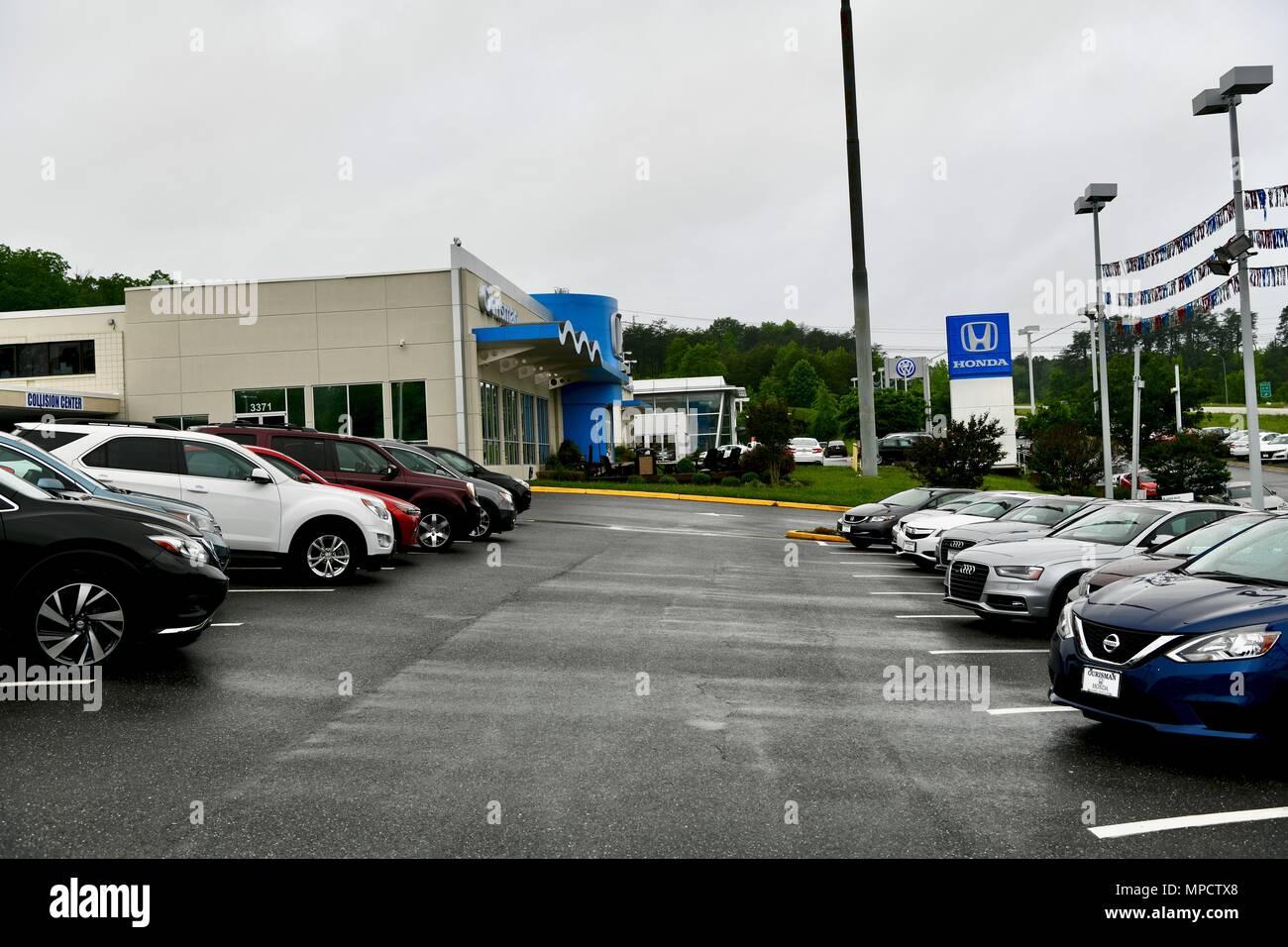 Concessionnaire Honda d'Annapolis Banque D'Images