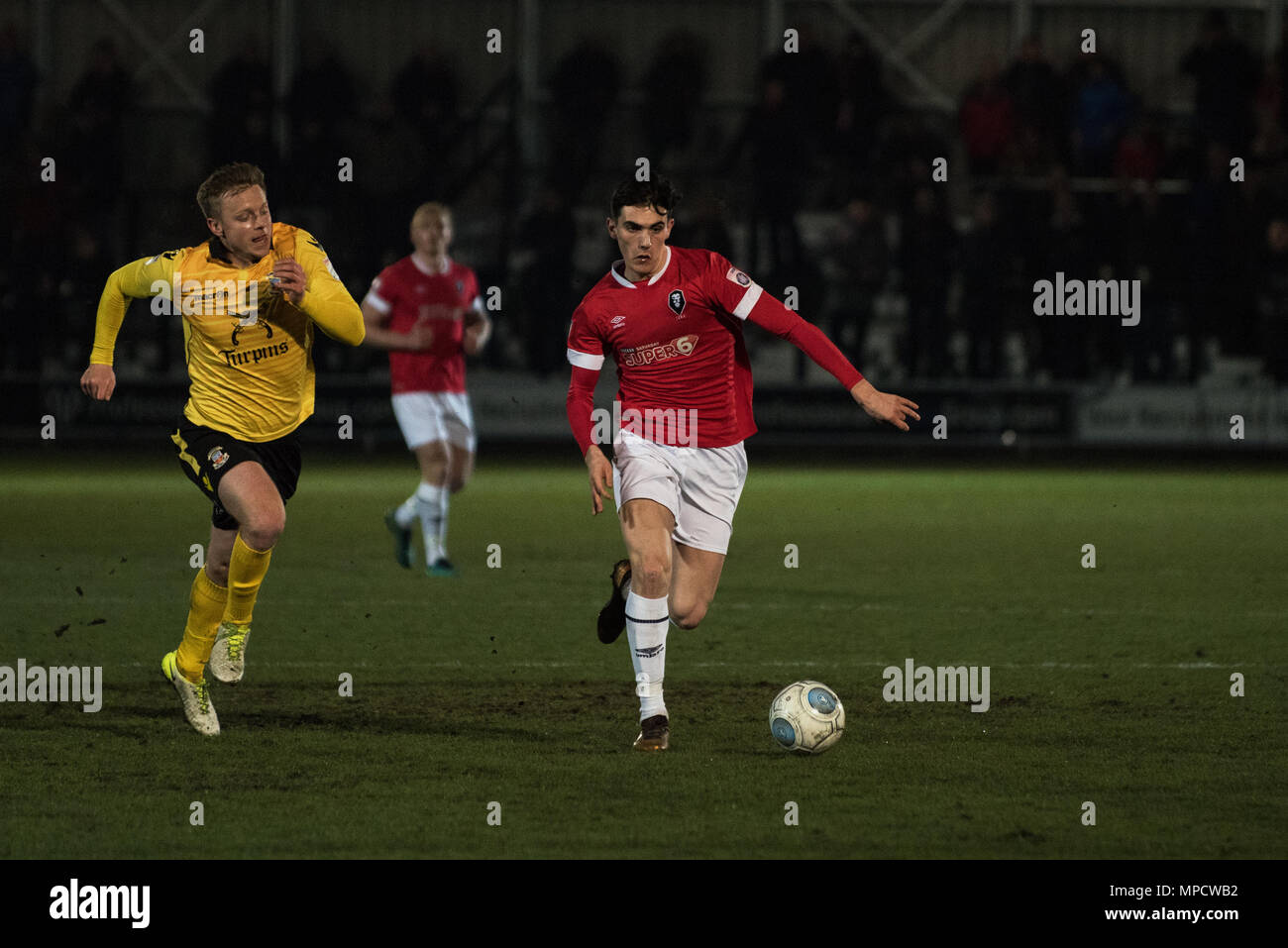 Tom Walker. Salford City FC. Banque D'Images