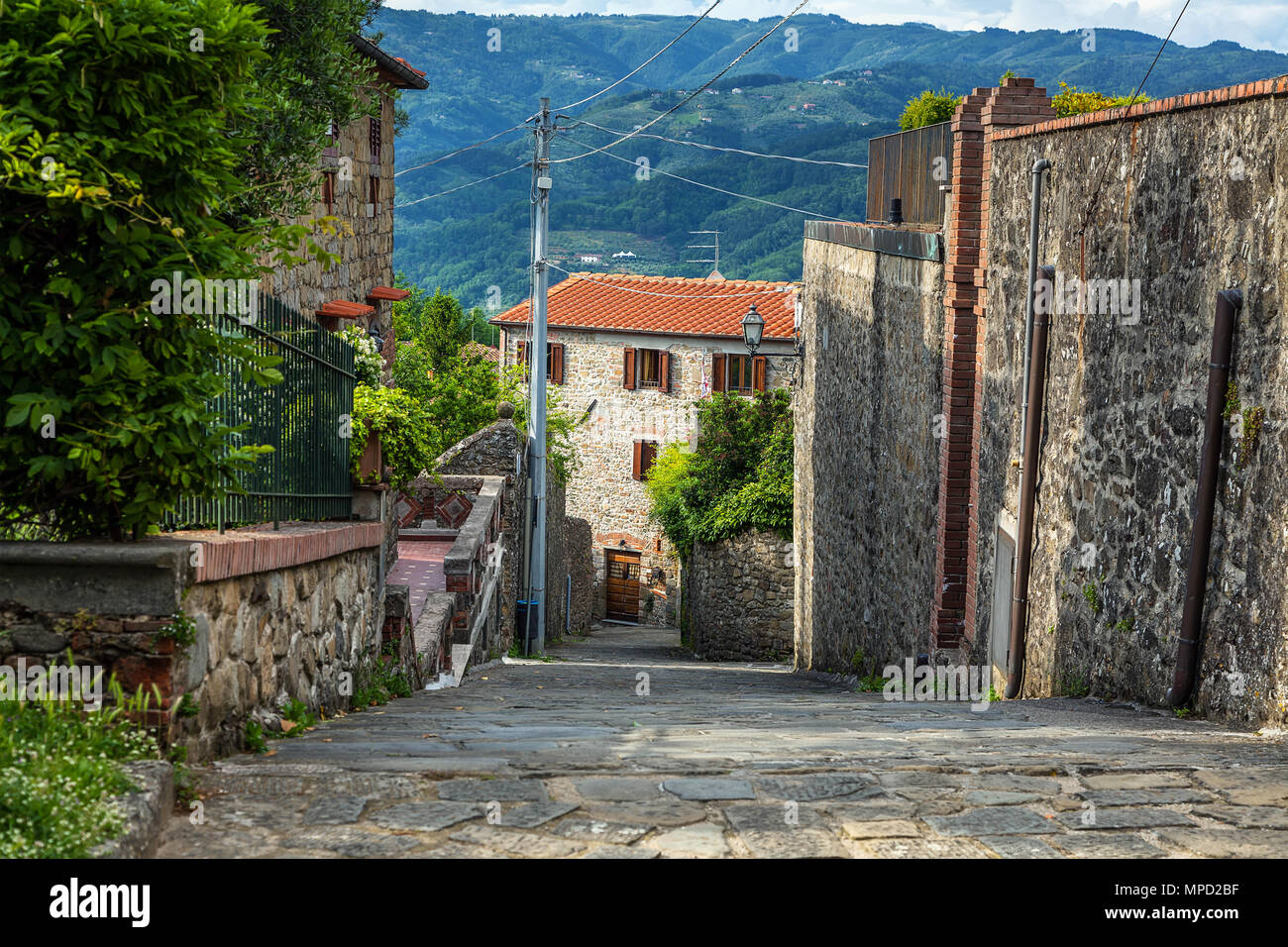 L’Italie médiévale. Banque D'Images