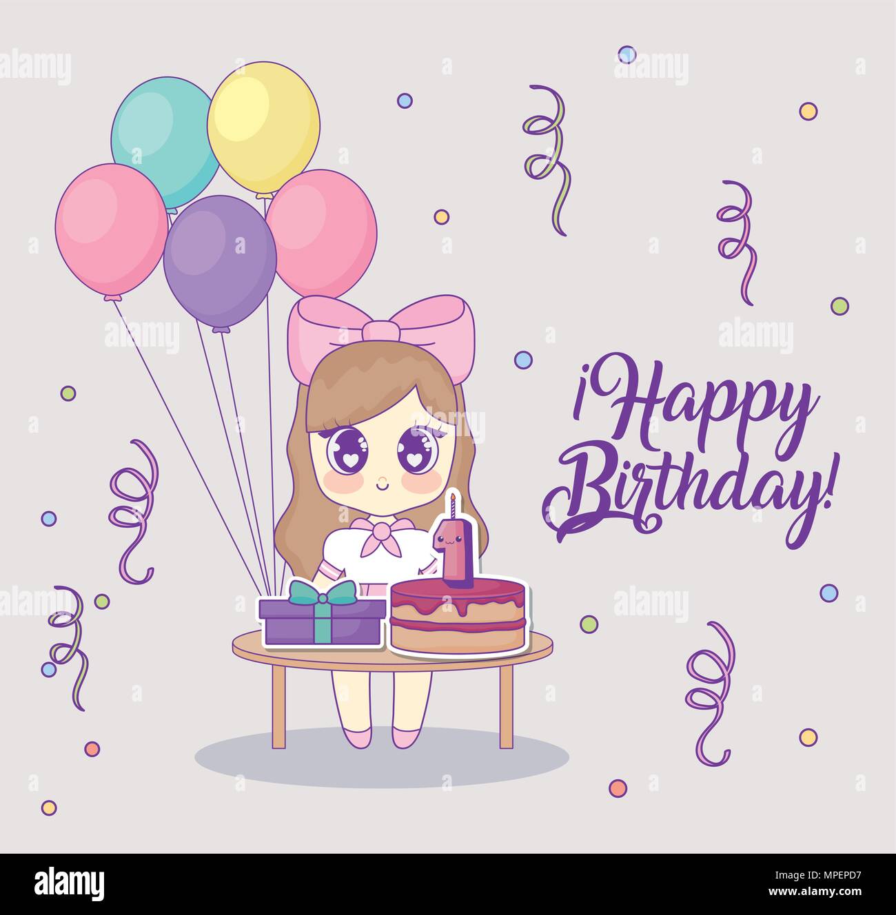 Joyeux Anniversaire Conception Avec Kawaii Anime Girl With Table Avec Gateaux Et Coffrets Cadeaux Sur Arriere Plan Design Colore Vector Illustration Image Vectorielle Stock Alamy Joyeux Anniversaire Conception Avec Kawaii Anime Girl With Table Avec Gateaux Et Coffrets Cadeaux Sur Arriere Plan Design Colore Vector Illustration Image Vectorielle Stock Alamy