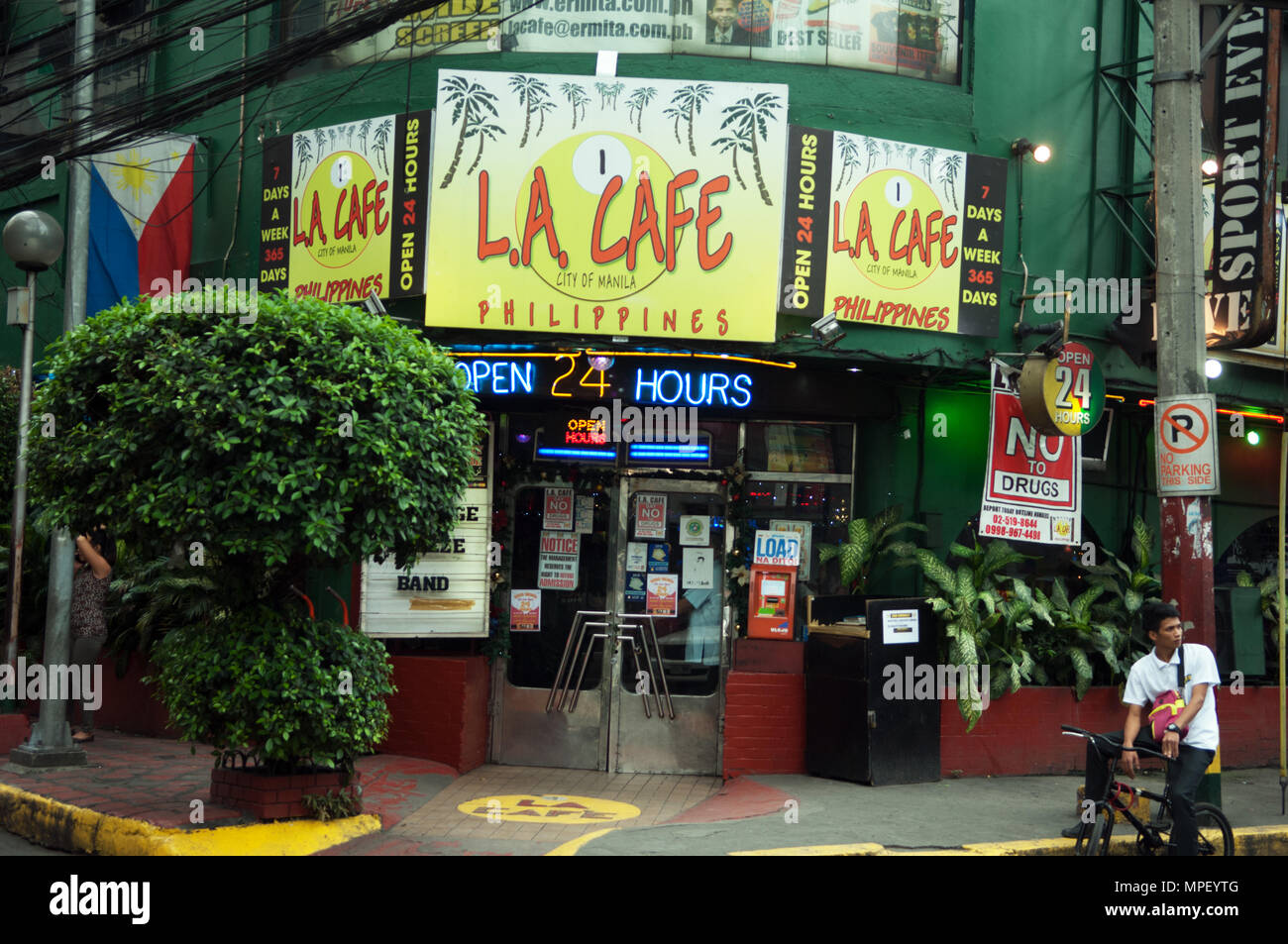 LA Café, la manille Banque D'Images