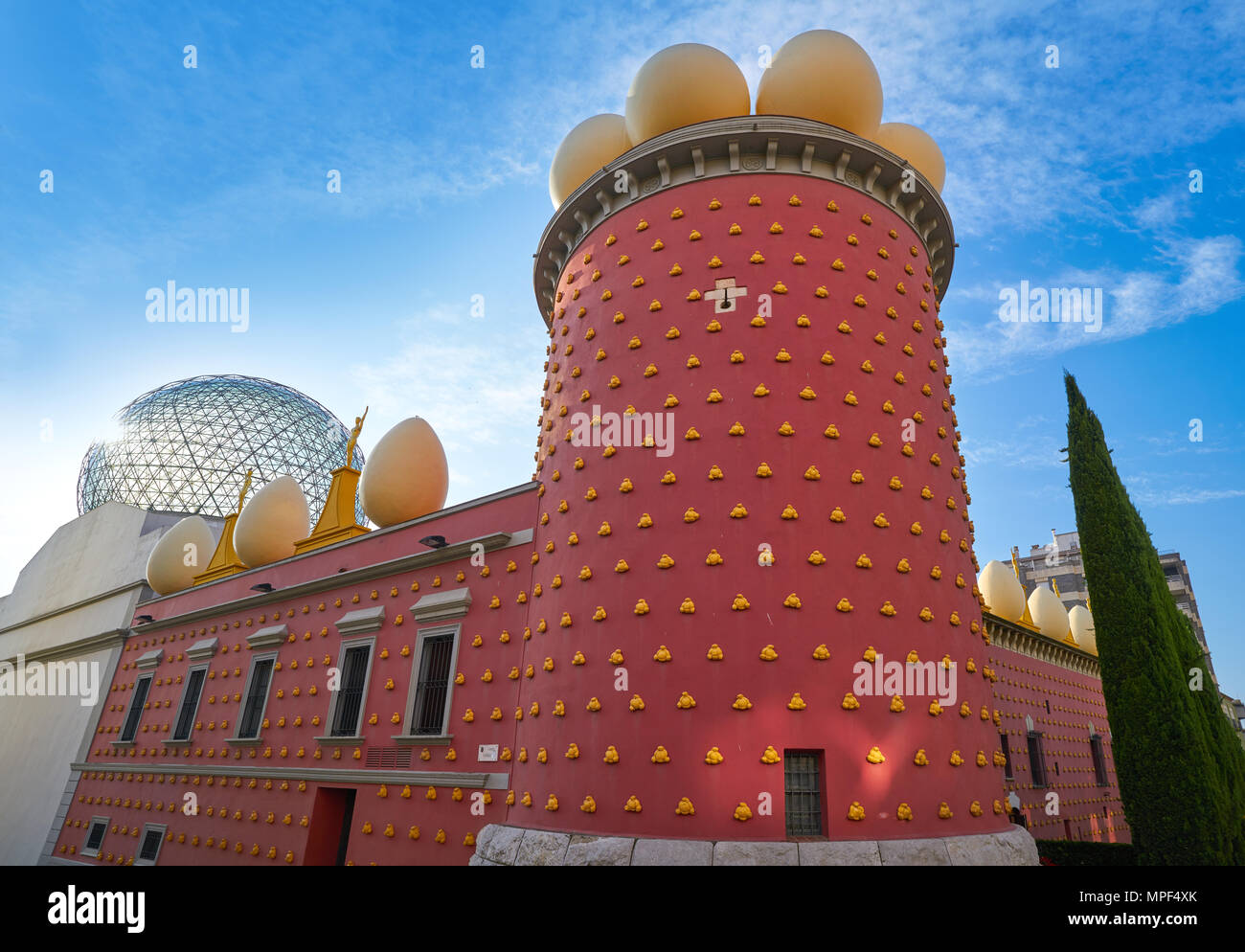 Musée de Salvador Dali à Figueres figueras de Catalogne Espagne Banque D'Images