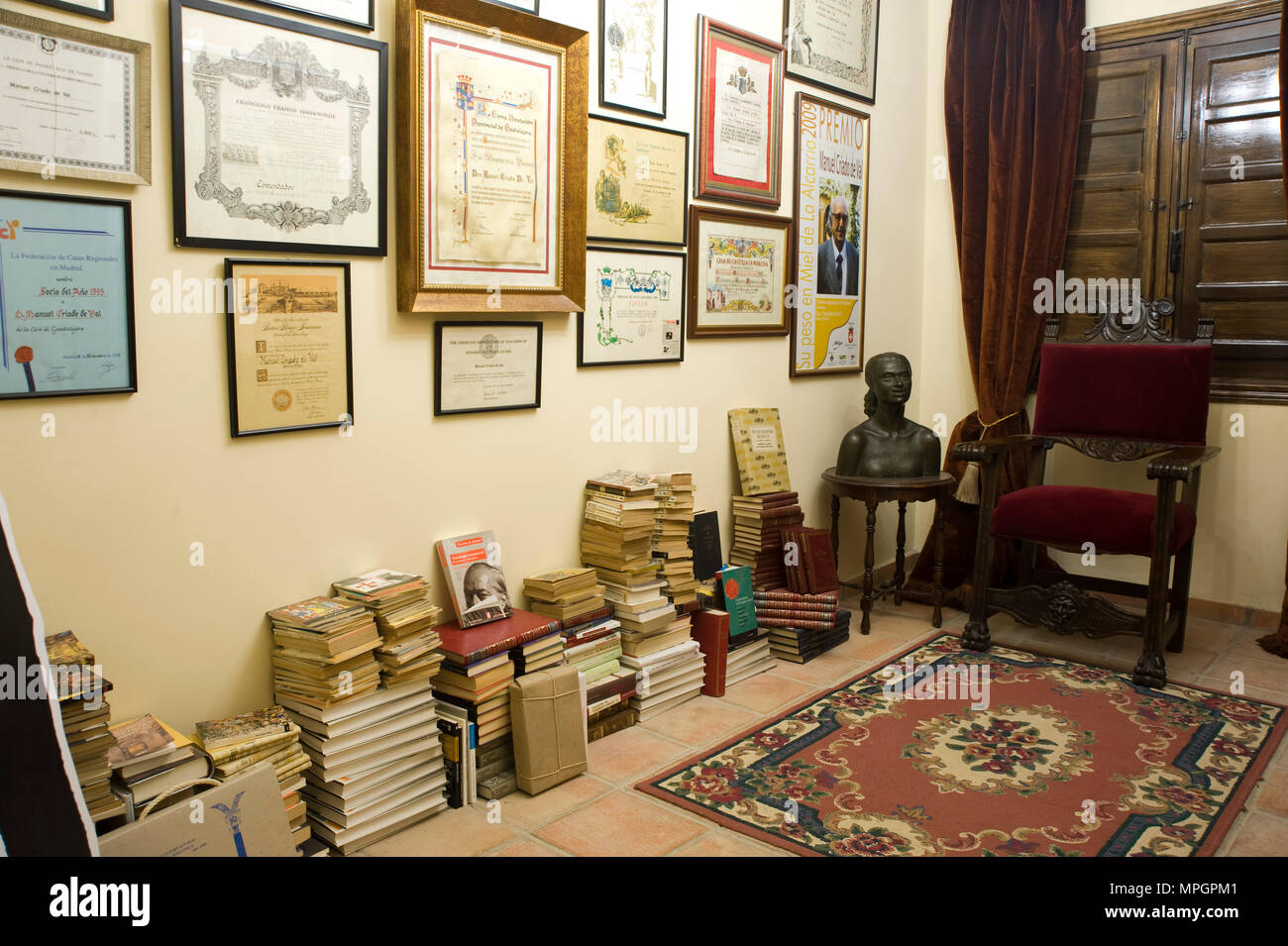 Casa del Arcipreste. Hita, Guadalajara, Espagne. Banque D'Images