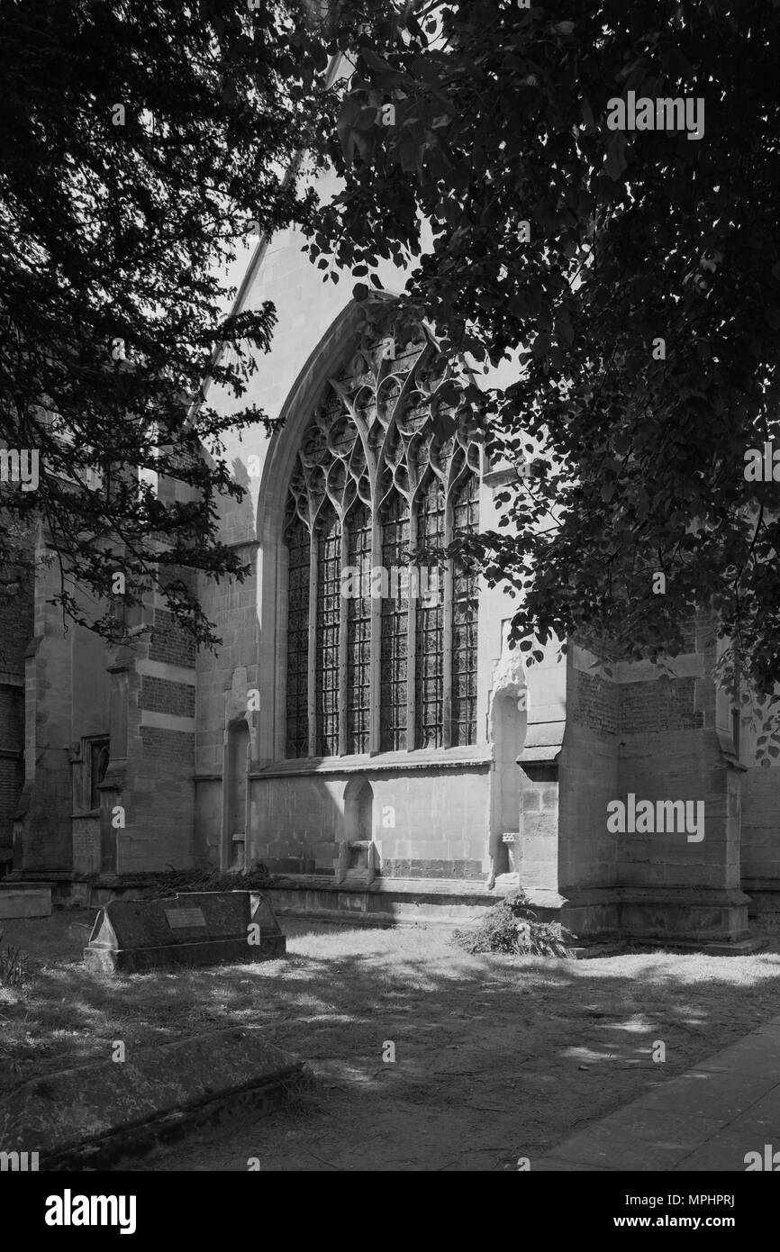 Peu de l'église St Mary Trumpington Street Cambridge Banque D'Images