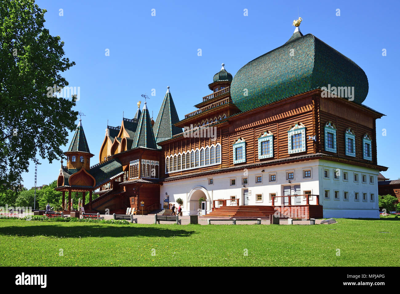 Moscou, Russie - 22 mai. 2018. Palais de Tsar Alexei Mikhailovich dans Kolomenskoye Banque D'Images