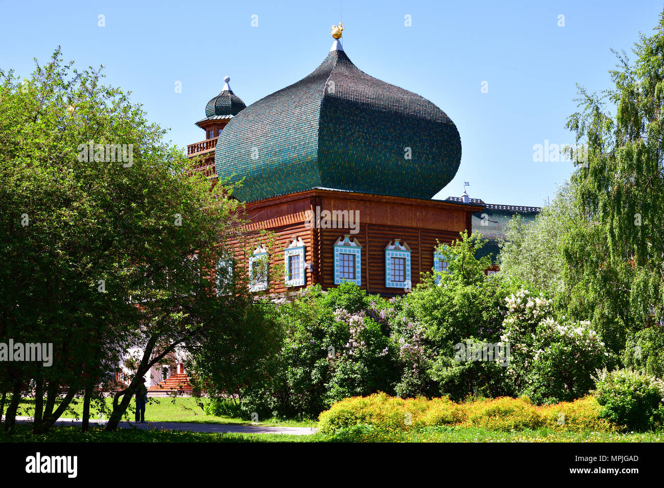 Moscou, Russie - 22 mai. 2018. château de Tsar Alexei Mikhailovich dans musée Kolomenskoye Banque D'Images