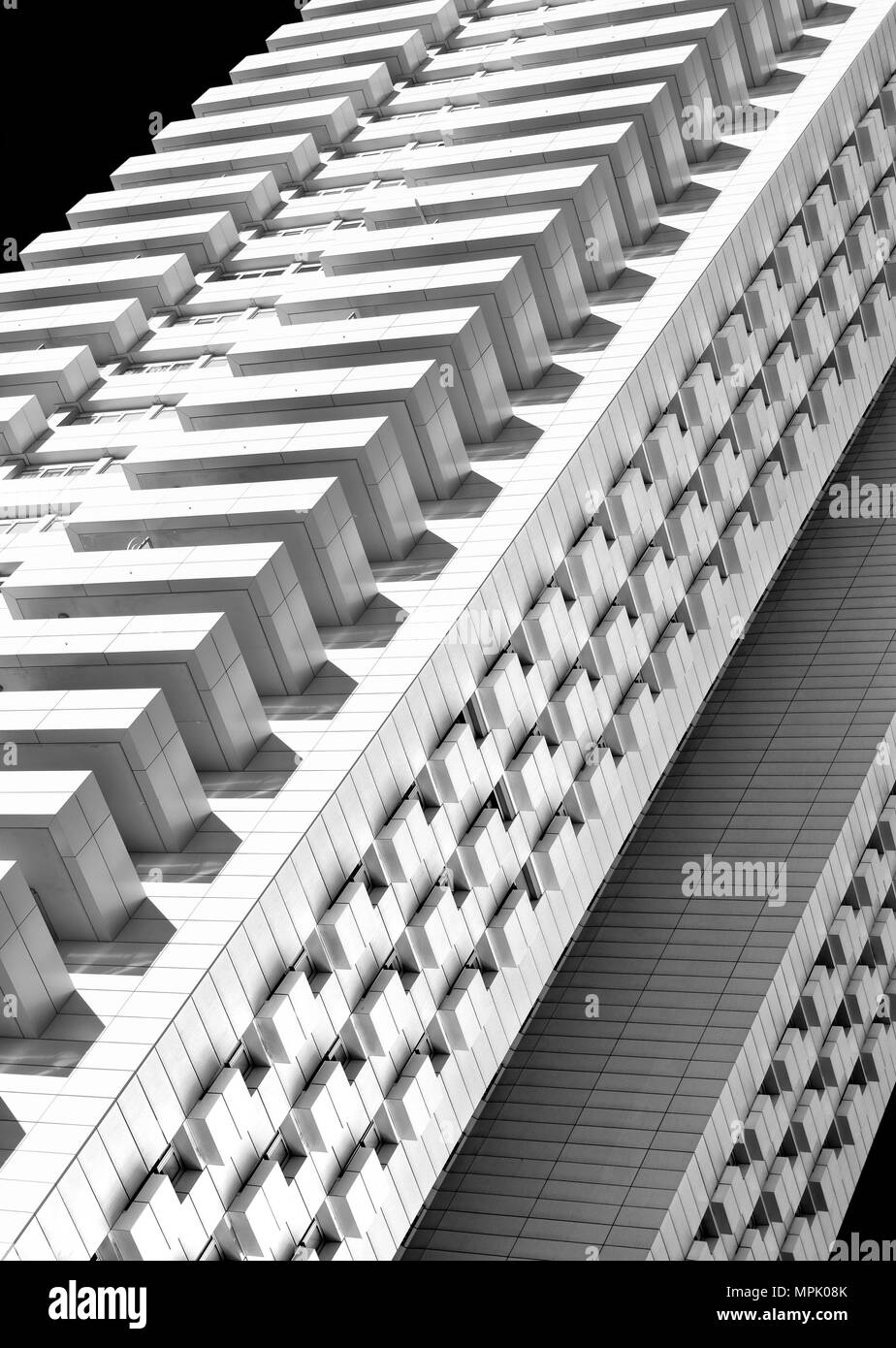 Place de l'architecture, de gratte ciel Banque D'Images