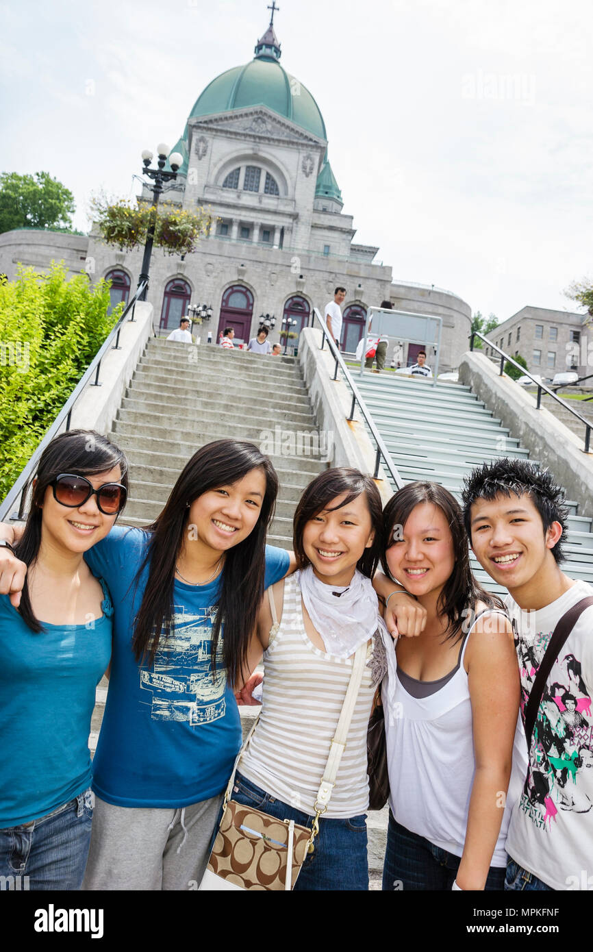 Montréal Canada,province de Québec,Mont-Royal,Oratoire Saint-Joseph,mémorial,catholique,étudiants asiatiques,Église catholique,Canada070704140 Banque D'Images