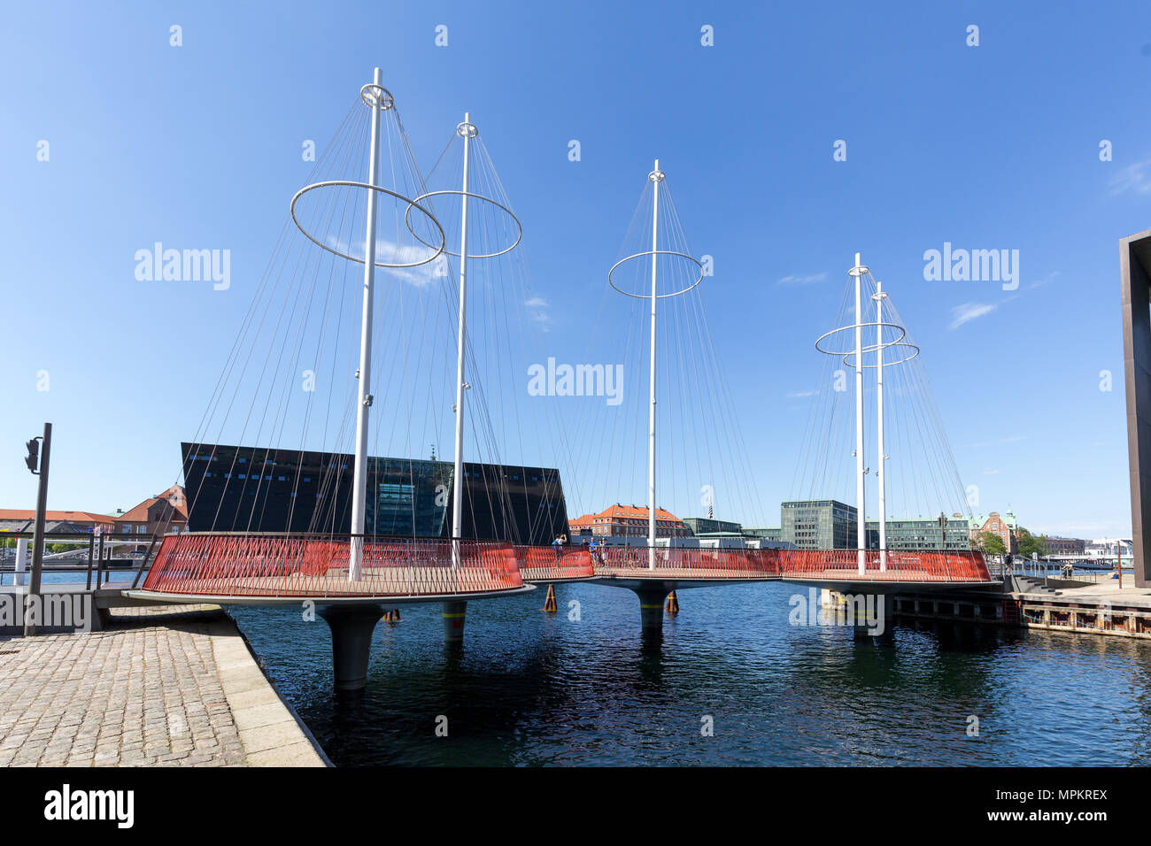 Pont Cercle à Copenhague Banque D'Images
