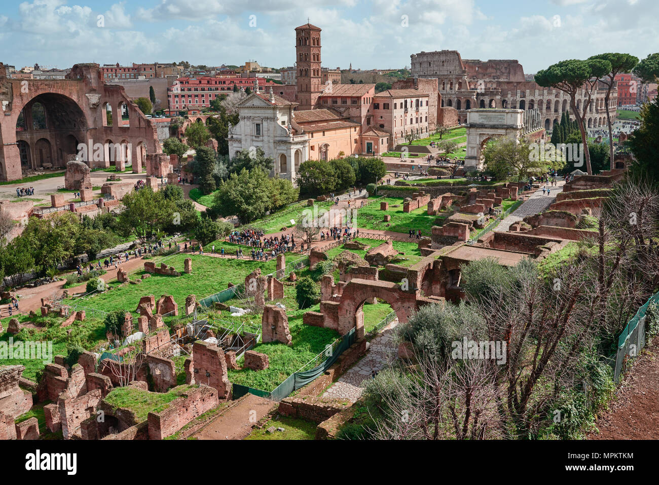 Colosseum flavian amphitheatre in rome Banque de photographies et d ...