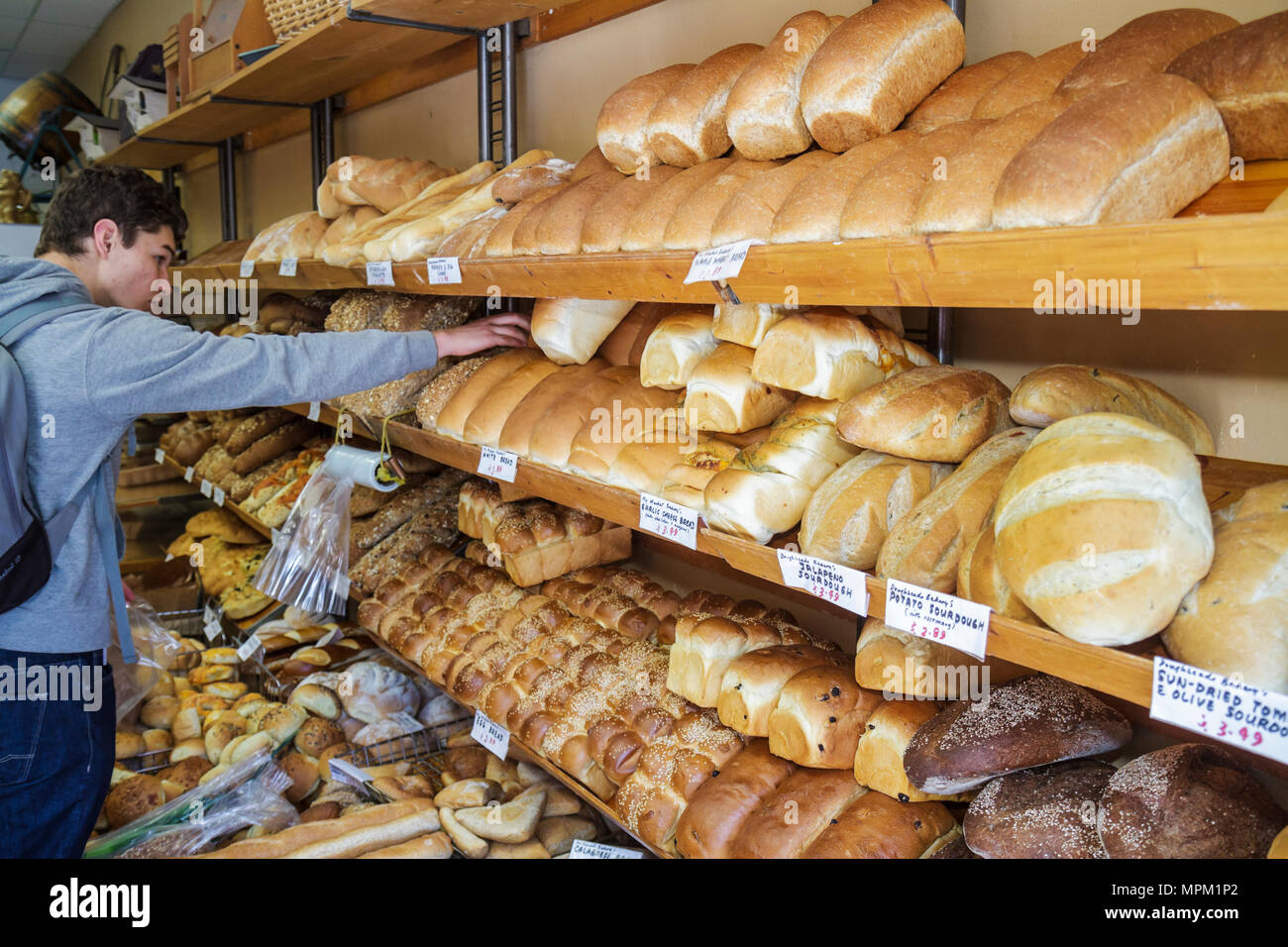 Toronto Canada,Baldwin Street,Kensington Market,quartier historique,shopping shopper shoppers magasins marché marchés achats vente,r Banque D'Images