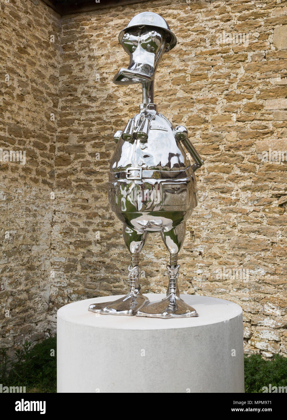 Hauser et Wirth galerie d'art, restaurant et jardin, Durslade ferme, Bruton, Somerset, England, UK Banque D'Images