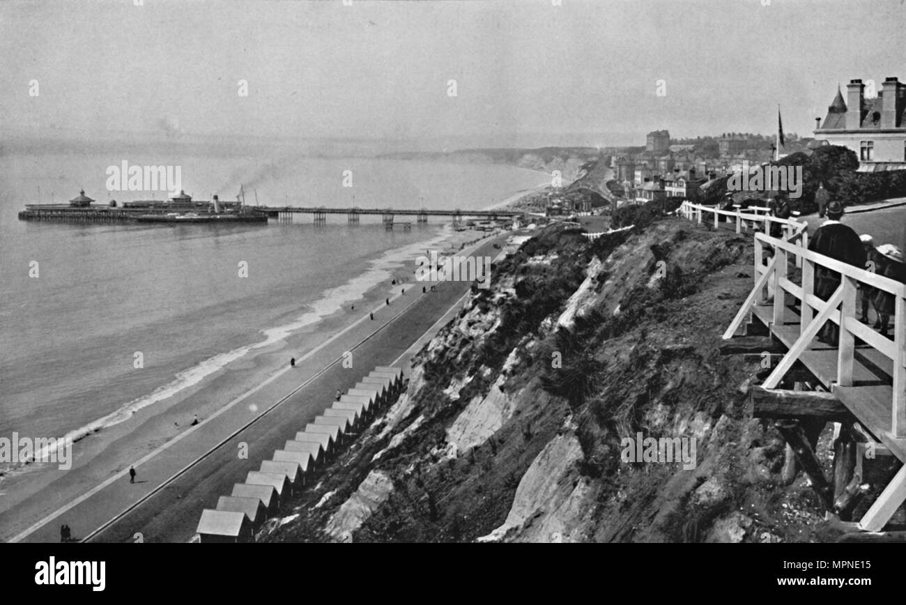 "La nouvelle Undercliff Drive', c1910. Artiste : Inconnu. Banque D'Images