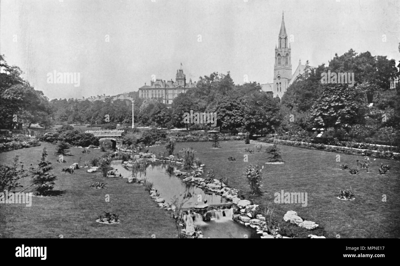 'Le coin supérieur Gardens', c1910. Artiste : Inconnu. Banque D'Images