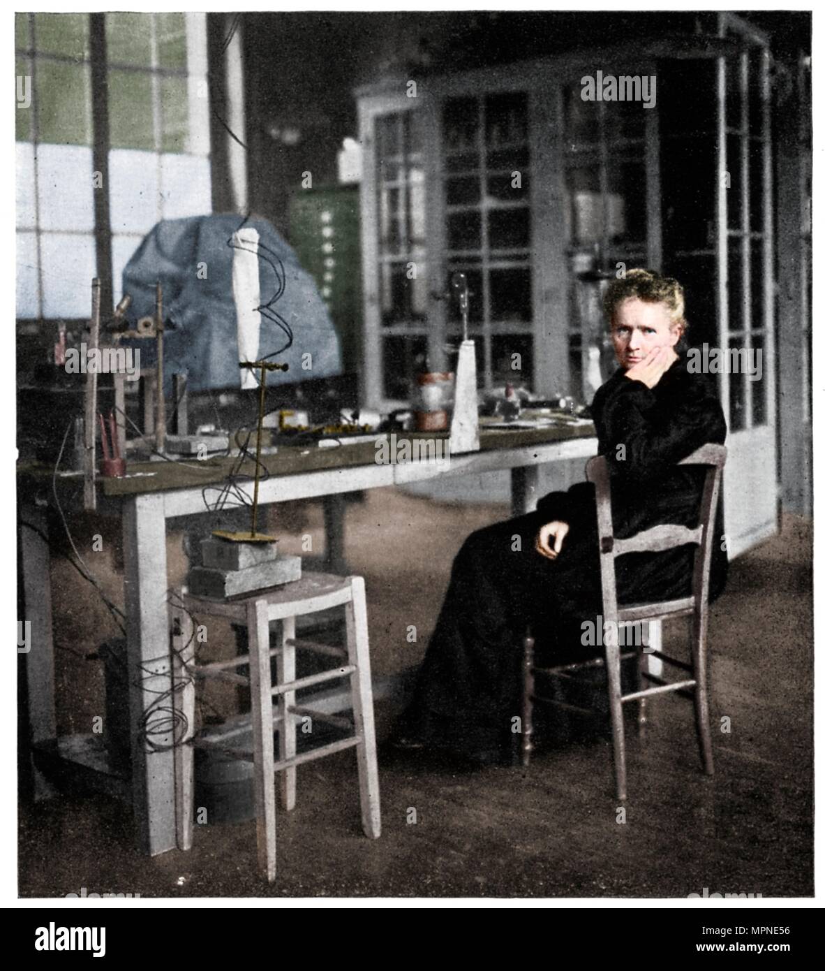 Marie Curie, physicienne française d'origine polonaise, c1920. Artiste : Anon. Banque D'Images