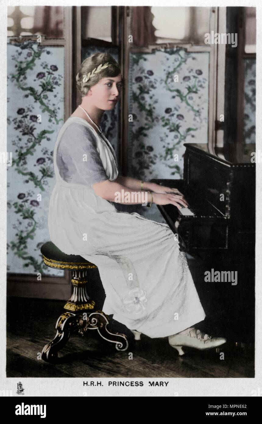 La princesse Mary du Royaume-Uni, c1910s( ?). Artiste : Inconnu. Banque D'Images