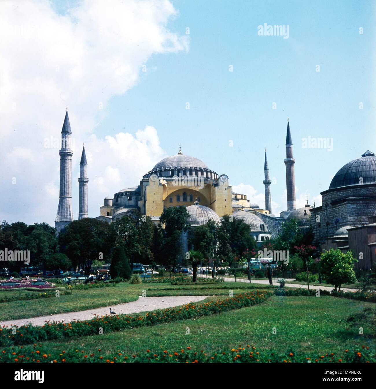 Aghia Sophia (St. Sophia) architecture Byzantine, Istanbul, c et 20e siècle. Artiste : CM Dixon. Banque D'Images