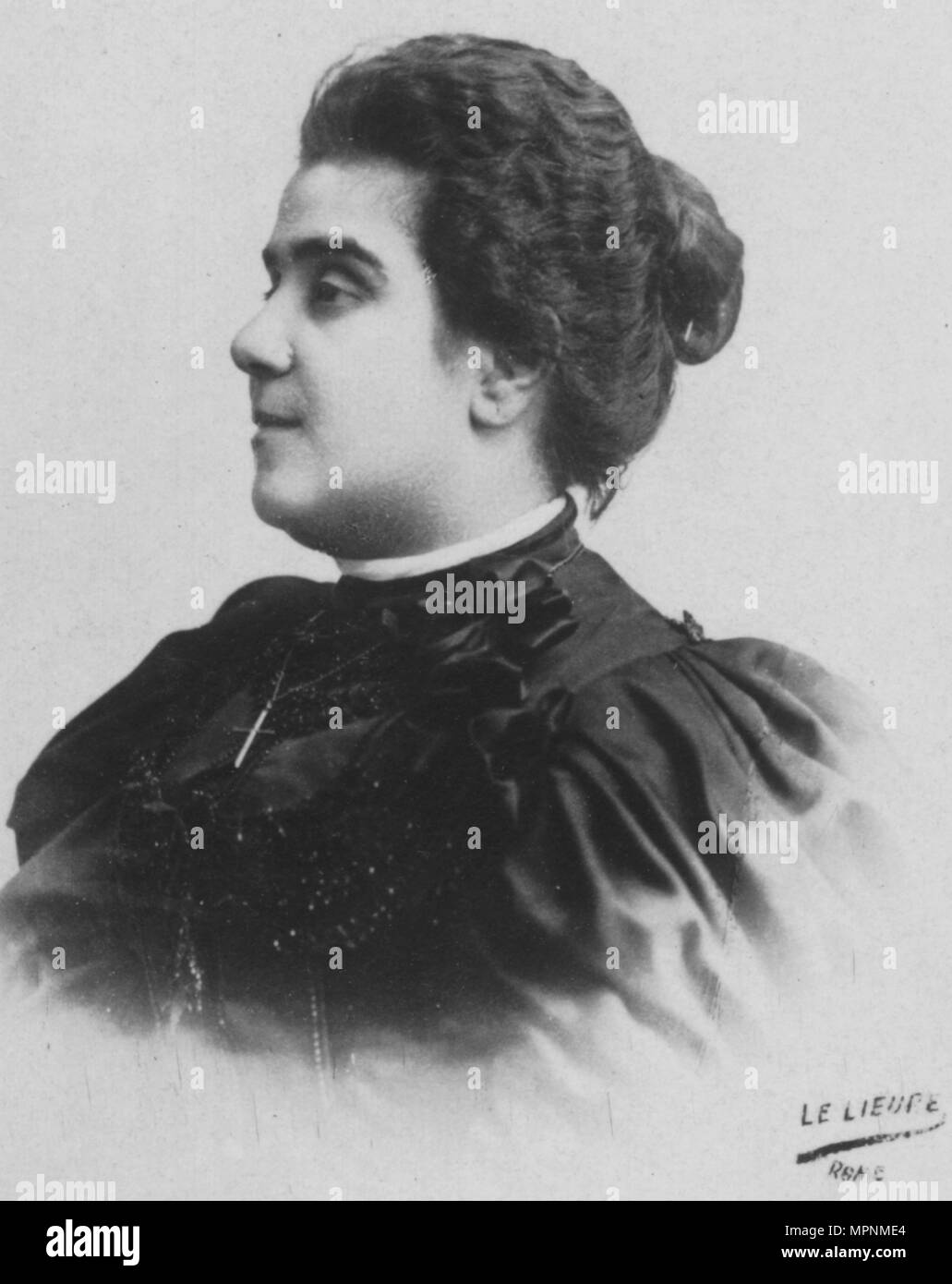 'Mathilde Serao', c1893. Artiste : Inconnu. Banque D'Images